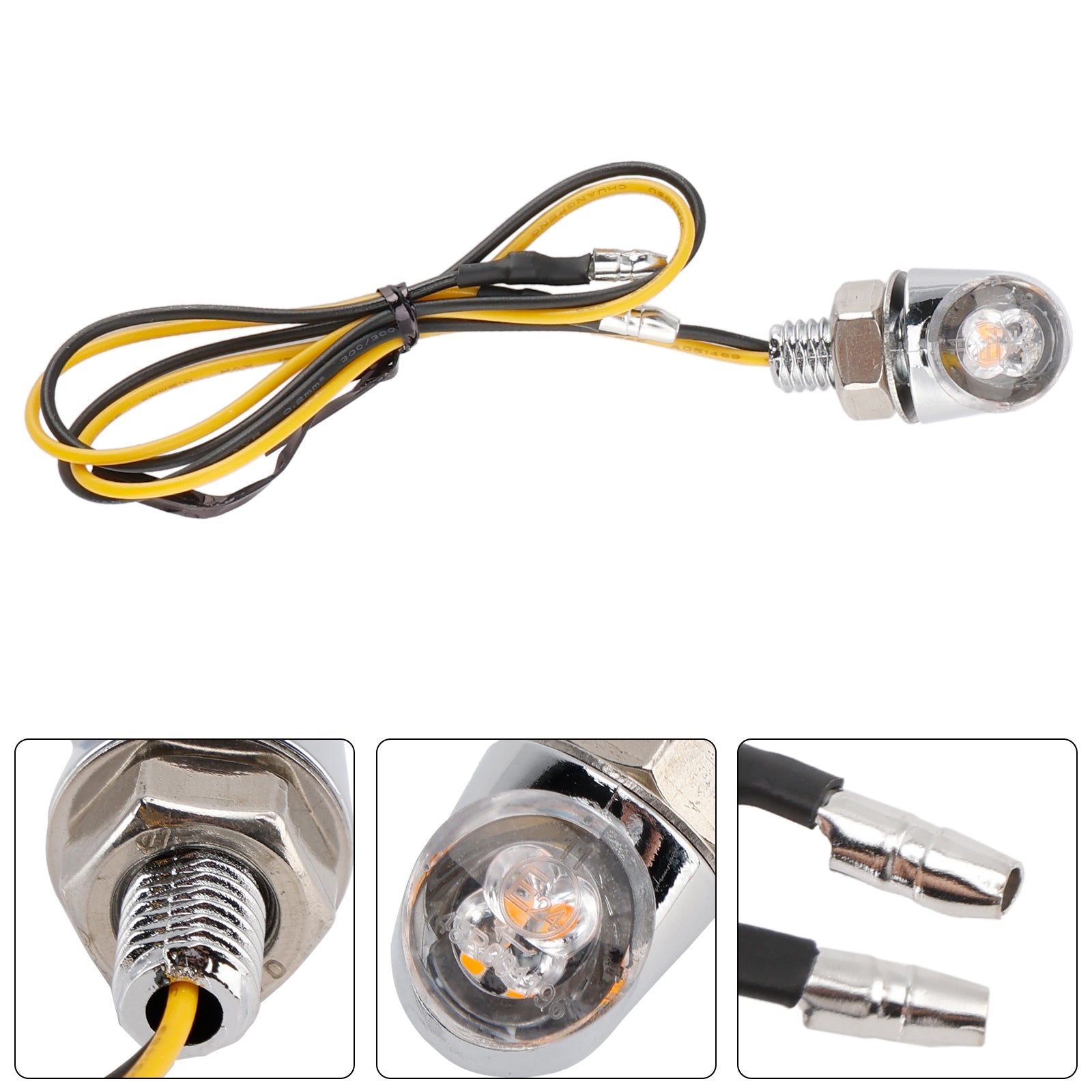 LED migający 12 V 8 mm Universal dla motocykla Hondy