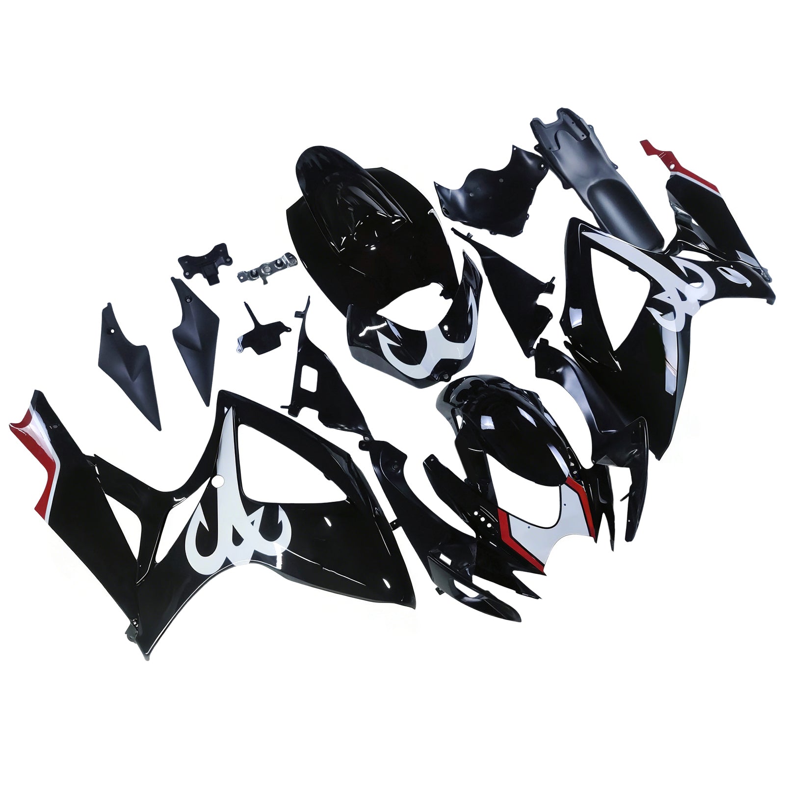 Injection carénage kit carrosserie plastique ABS fit pour Suzuki GSXR 600/750 2006-2007