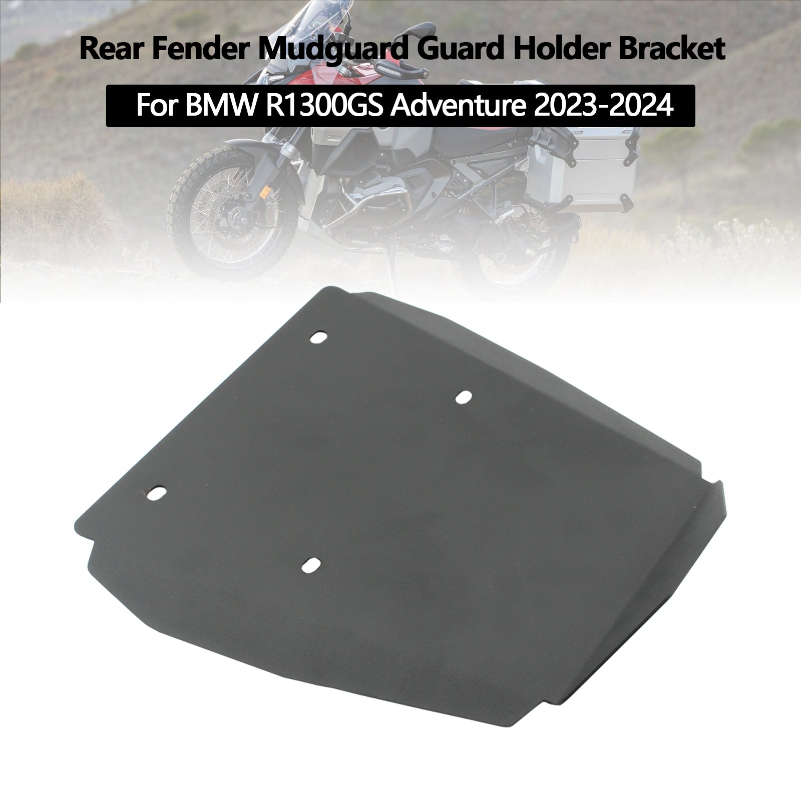 Support de garde-boue arrière pour BMW R1300GS ADV 2023-2024