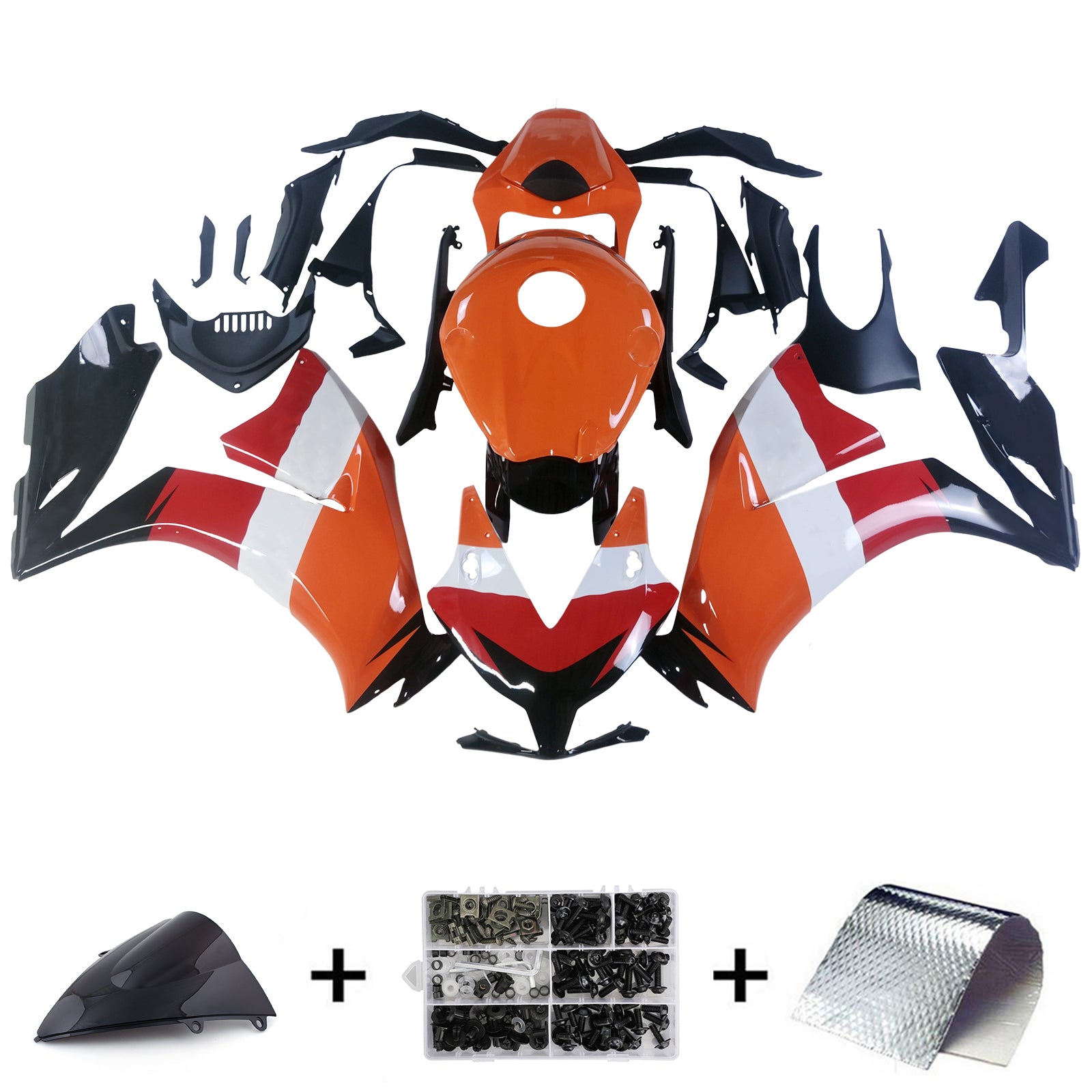Injection carénage kit carrosserie plastique ABS fit pour Honda CBR1000RR 2012-2016