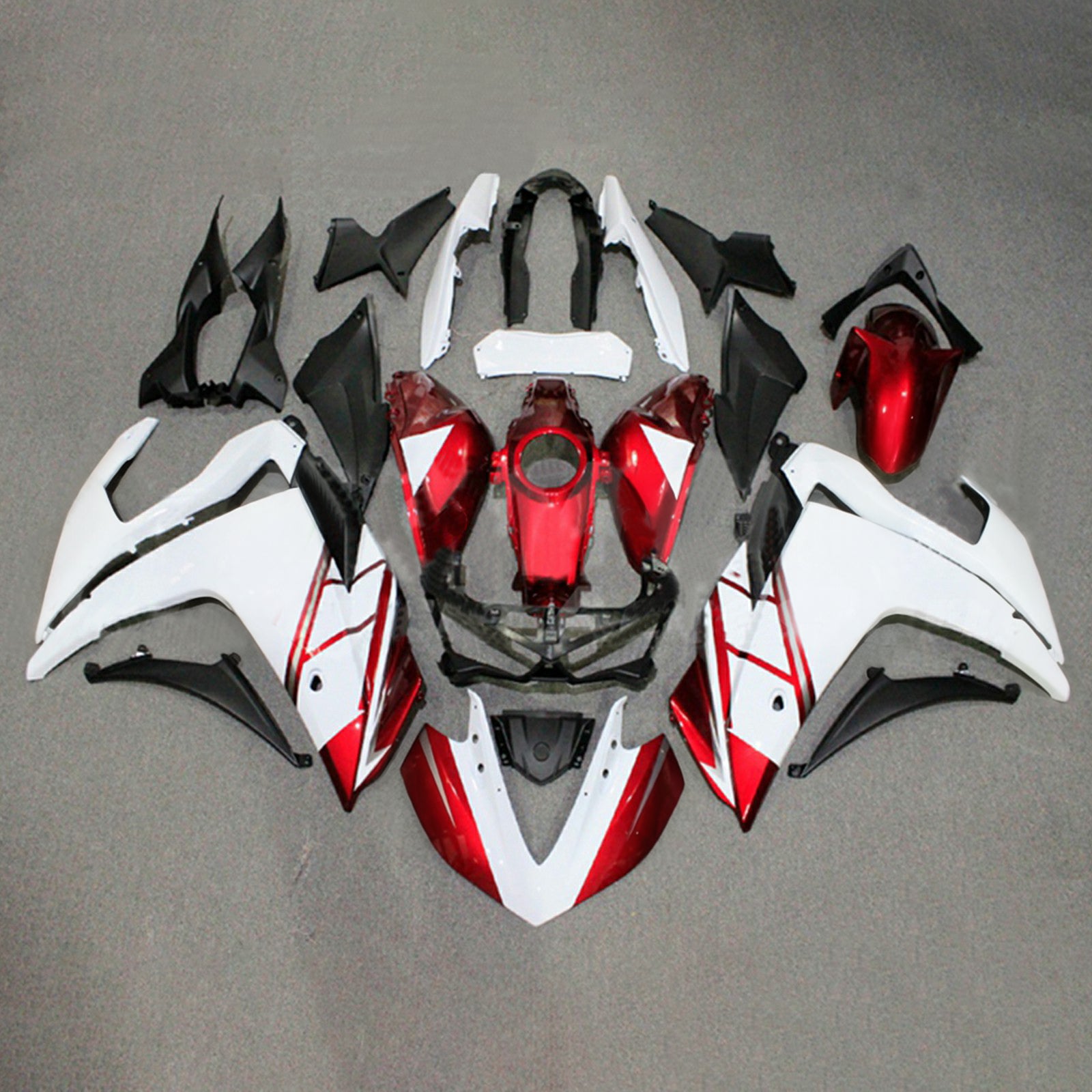 Kit de carénage en plastique ABS injecté pour Yamaha YZF-R3 2014-2018 R25 2015-2017