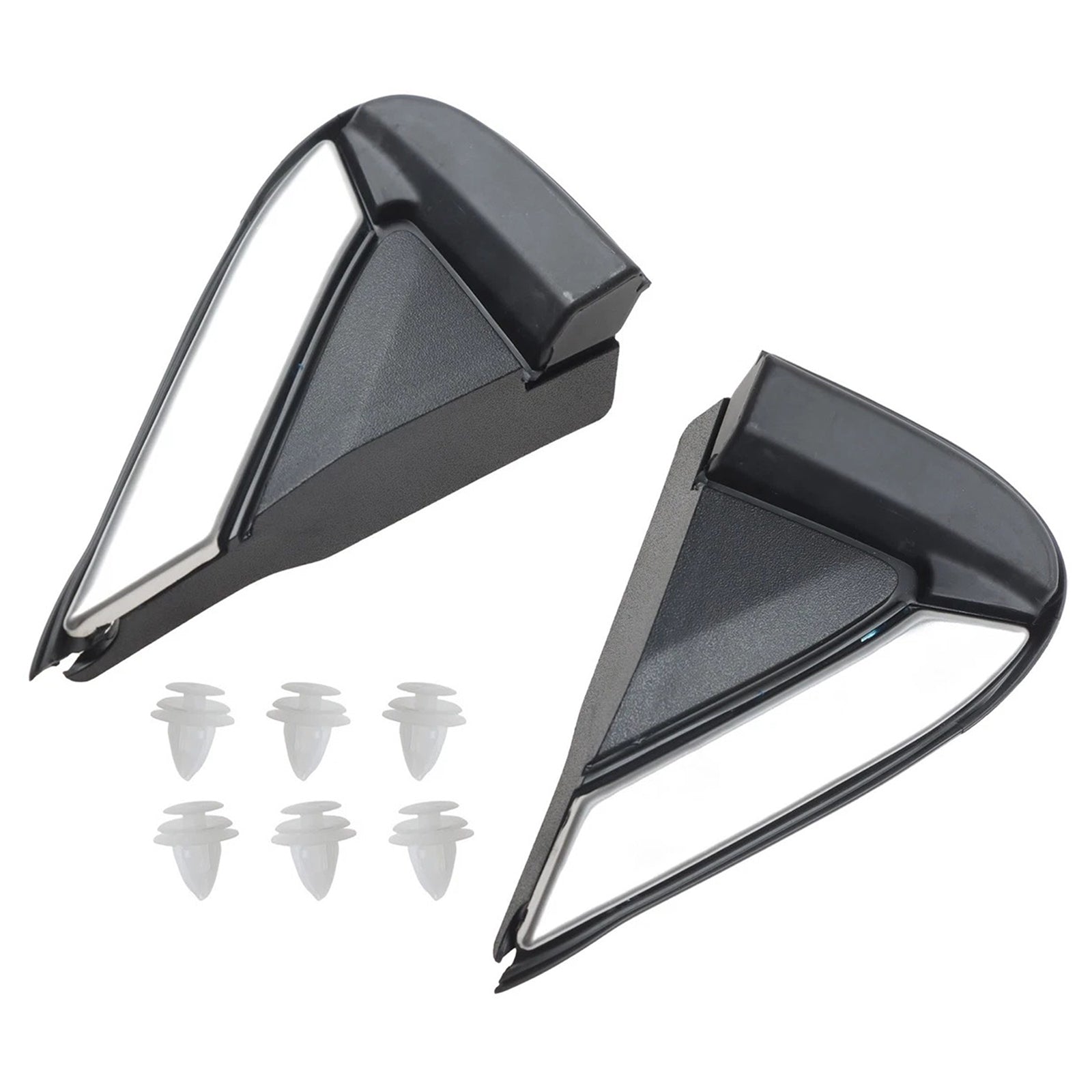 Paar sierlijsten&Hoekbeschermer voor de voorruit voor GMC Terrain 2018-2024