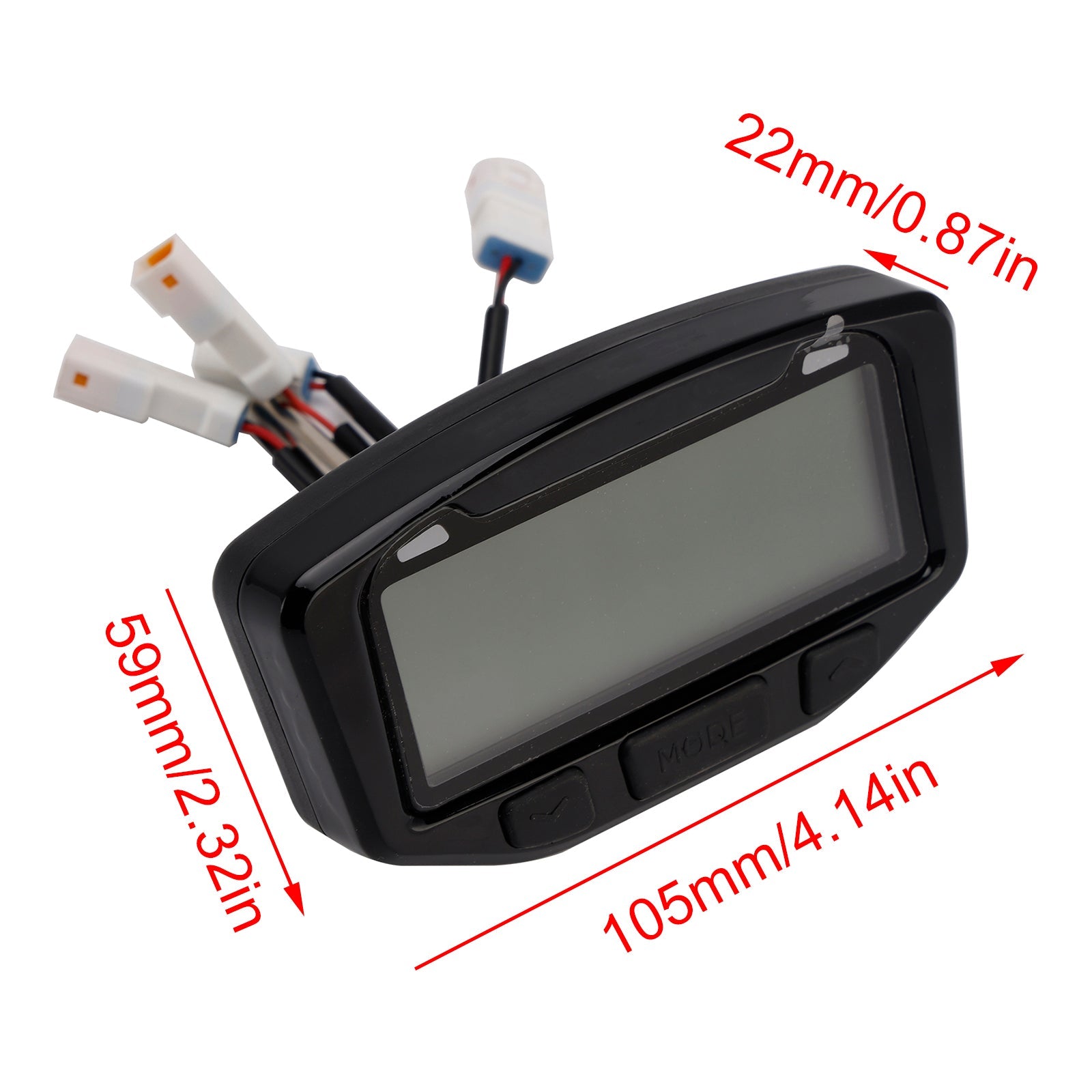 Compteur de vitesse, odomètre et compte-tours numériques LCD pour Yamaha YFZ 450 (2004-2014)