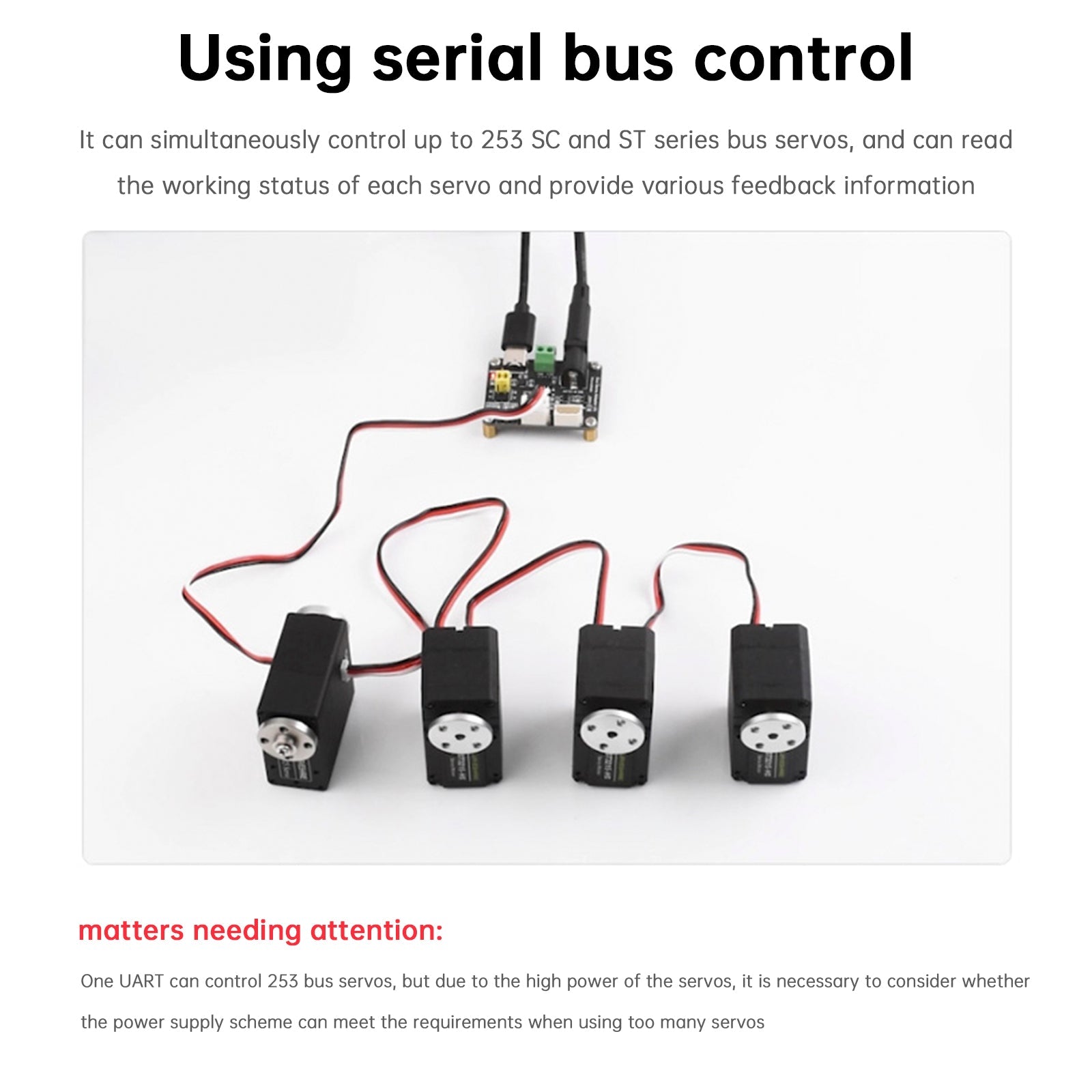 Raspberry Pi Servo Pilot Card Module, USB/UART ESP32 Communication
