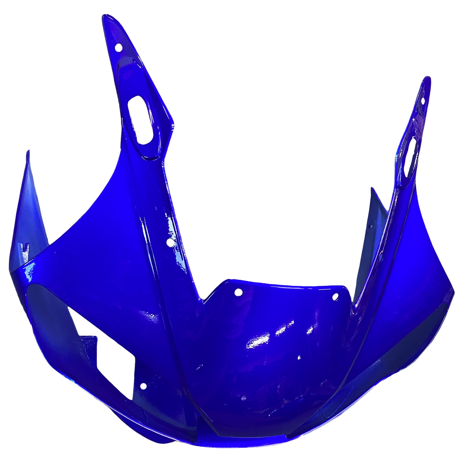 Kit de carénage en plastique ABS moulé par injection bleu et blanc pour Yamaha YZF R6 1998-2002