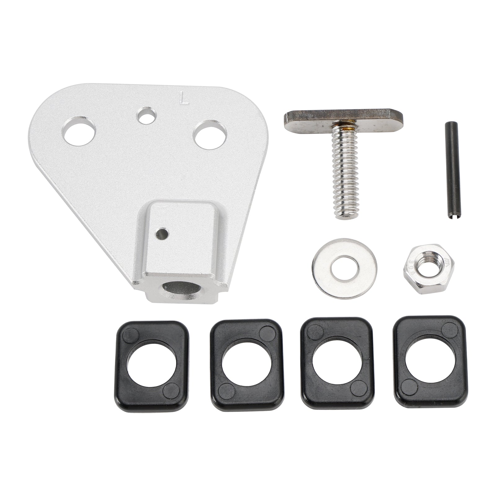 Kit de réparation de rail de siège électrique côté conducteur gauche pour Chevrolet Corvette C5 (1997-2004).