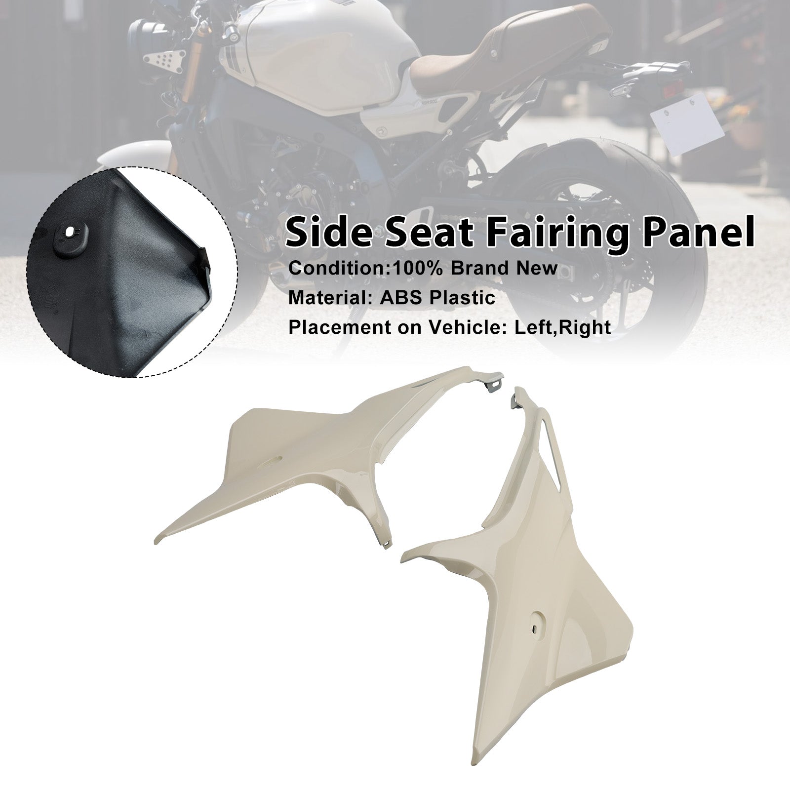 Carénage latéral de selle pour Yamaha XSR 900 (2022-2025)