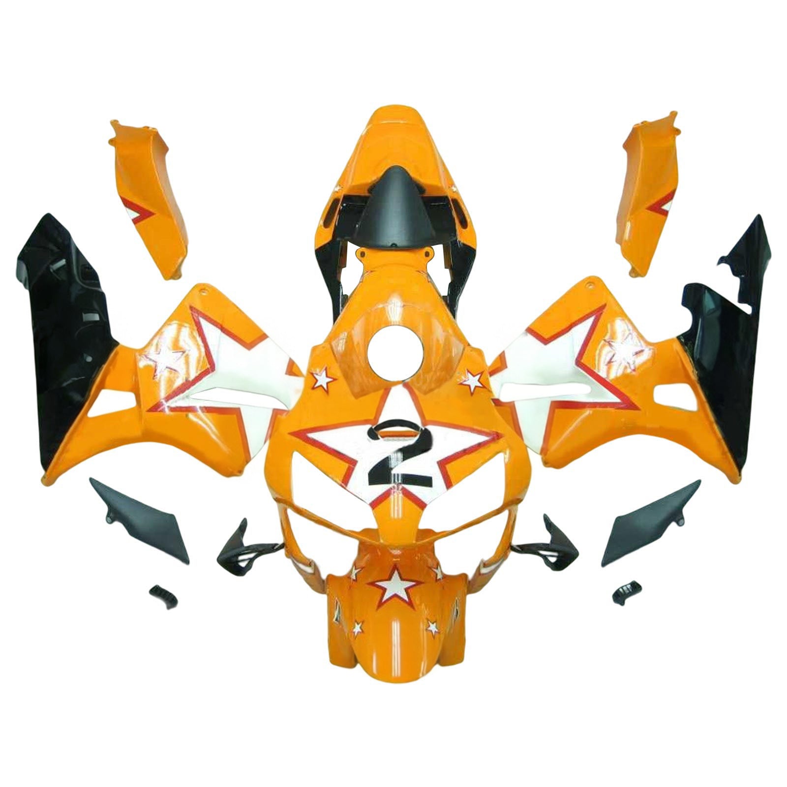 Kit de carénage par injection, carrosserie en plastique ABS pour Honda CBR600RR 2003-2004 F5