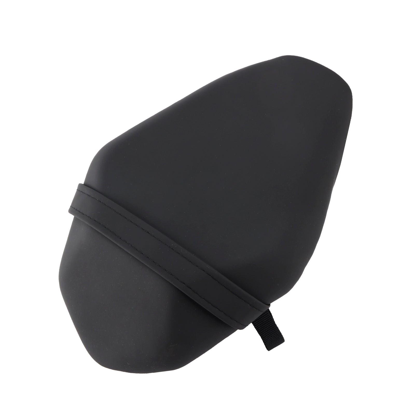 Cojín negro plano para asiento trasero de pasajero para Kawasaki Ninja ZX-6R (2019-2025)