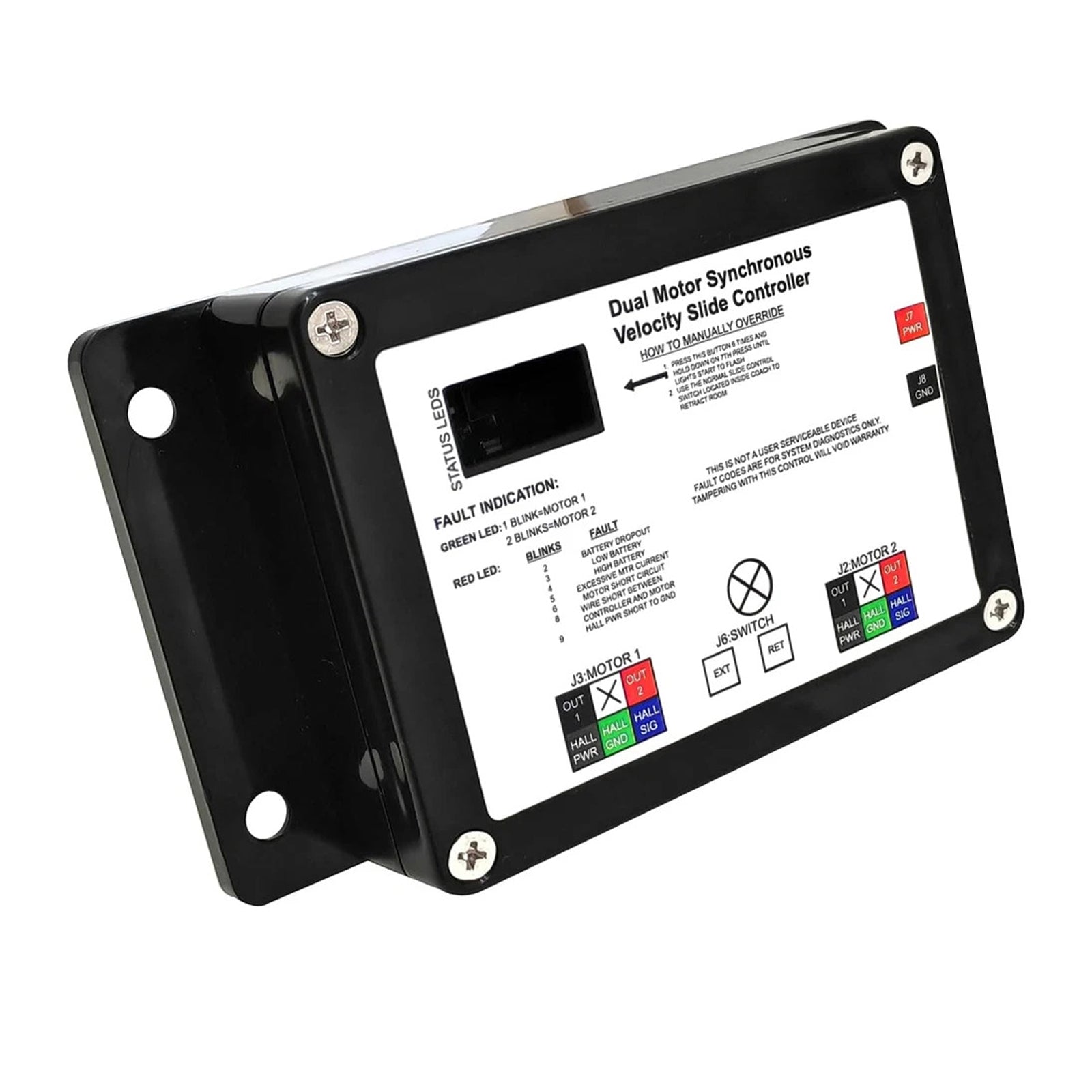 Synchrone snelheidsschuifregelaar met dubbele motor 13398-D0 voor Lippert V-Sync II