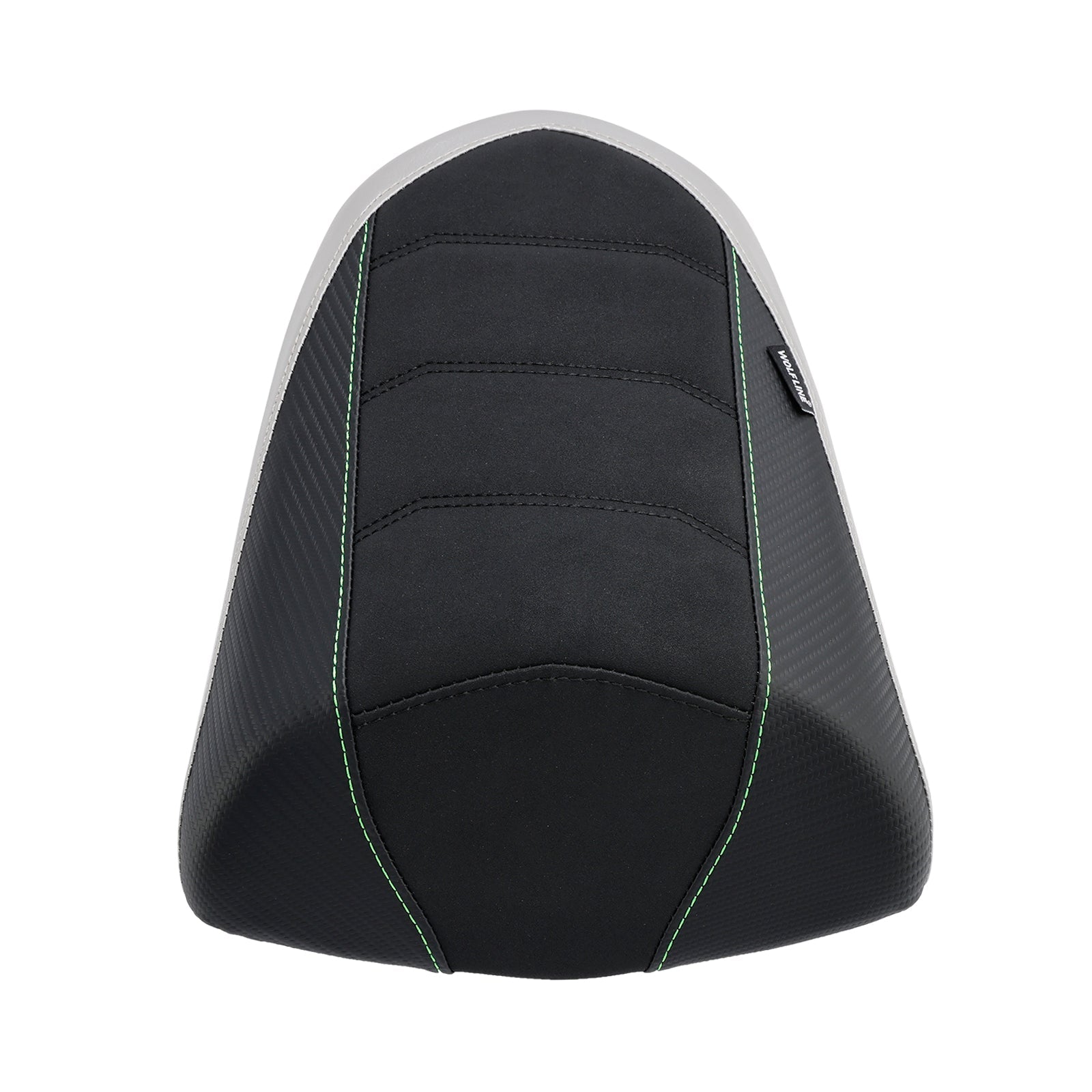 Coussin de siège passager arrière plat vert pour Kawasaki Ninja 1000SX 2022-2023