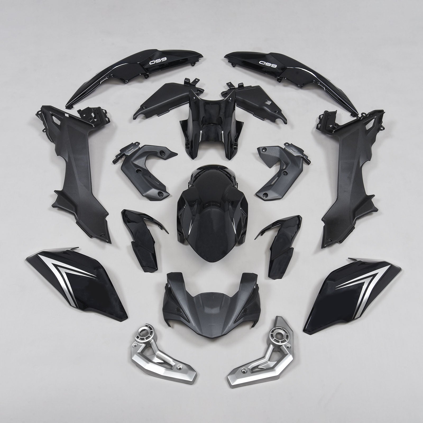 Kit de carénage par injection , carrosserie en plastique ABS Pour Kawasaki Z650 2017-2019