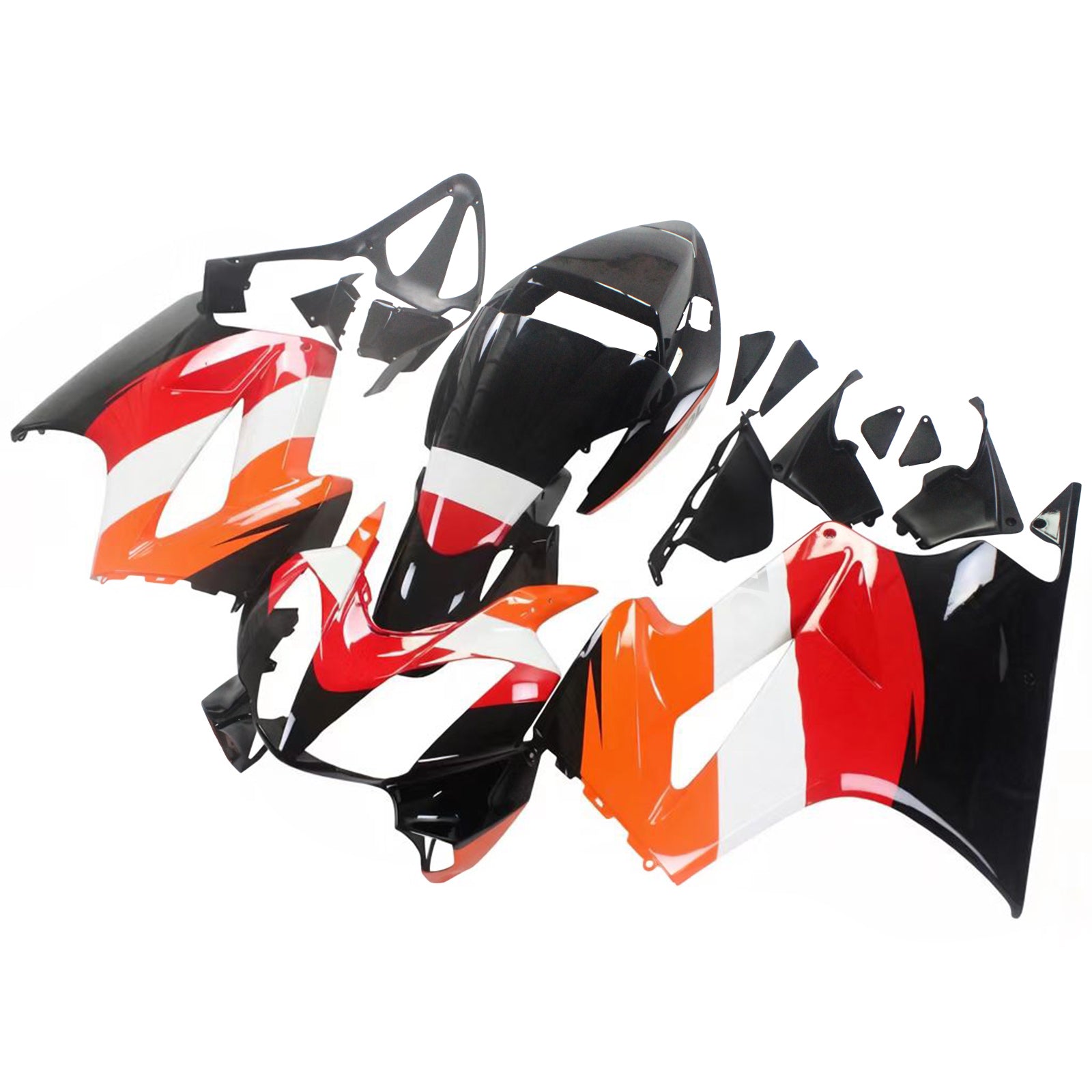 Carénage en plastique de carrosserie d'ABS d'injection adapté pour Honda VFR800 2002-2012 019 #