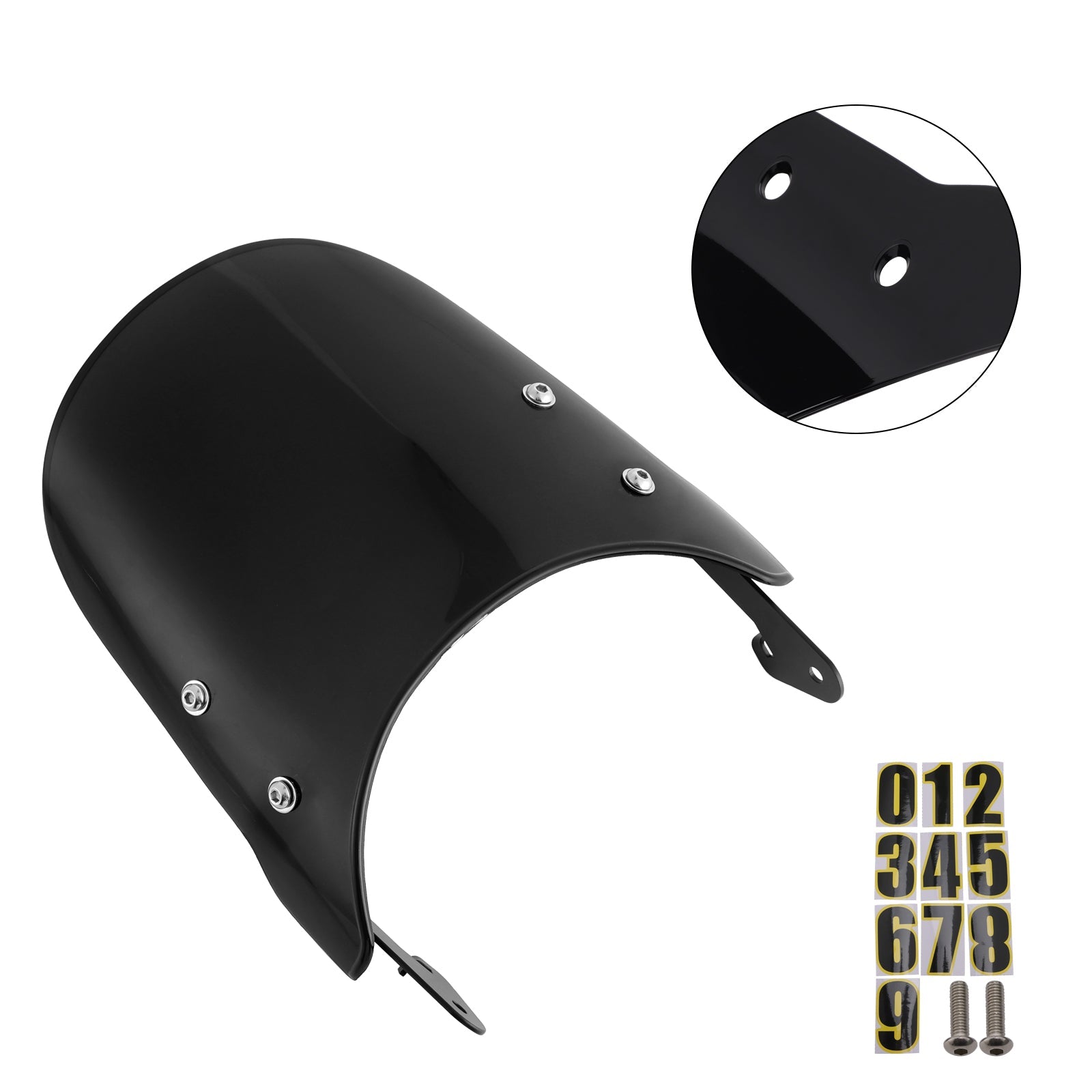 Pare-brise compatible avec YAMAHA XSR 155 2020-2023 XSR 125 2024-2025