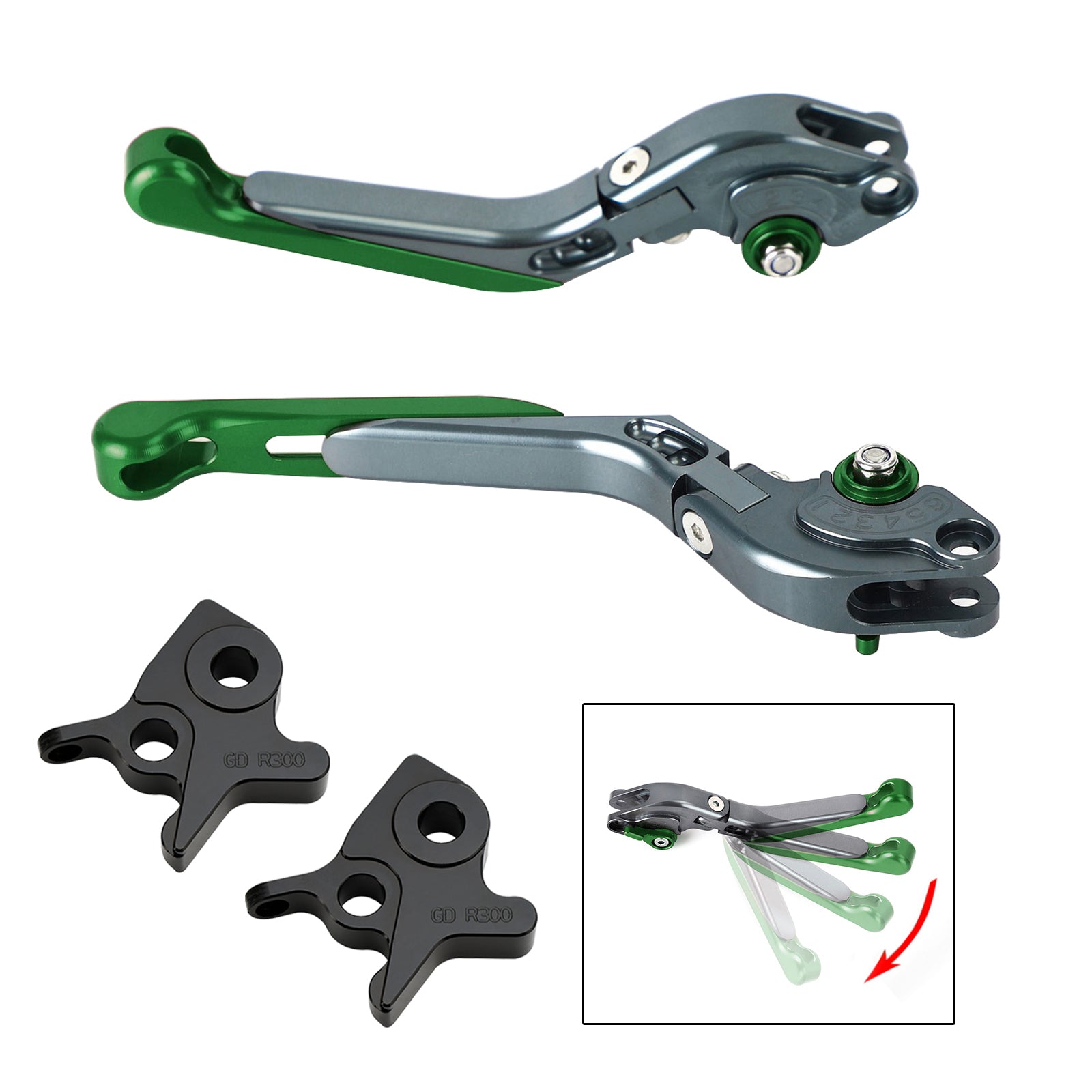 Palanca de freno de embrague ajustable Kymco AK550 2017-2022