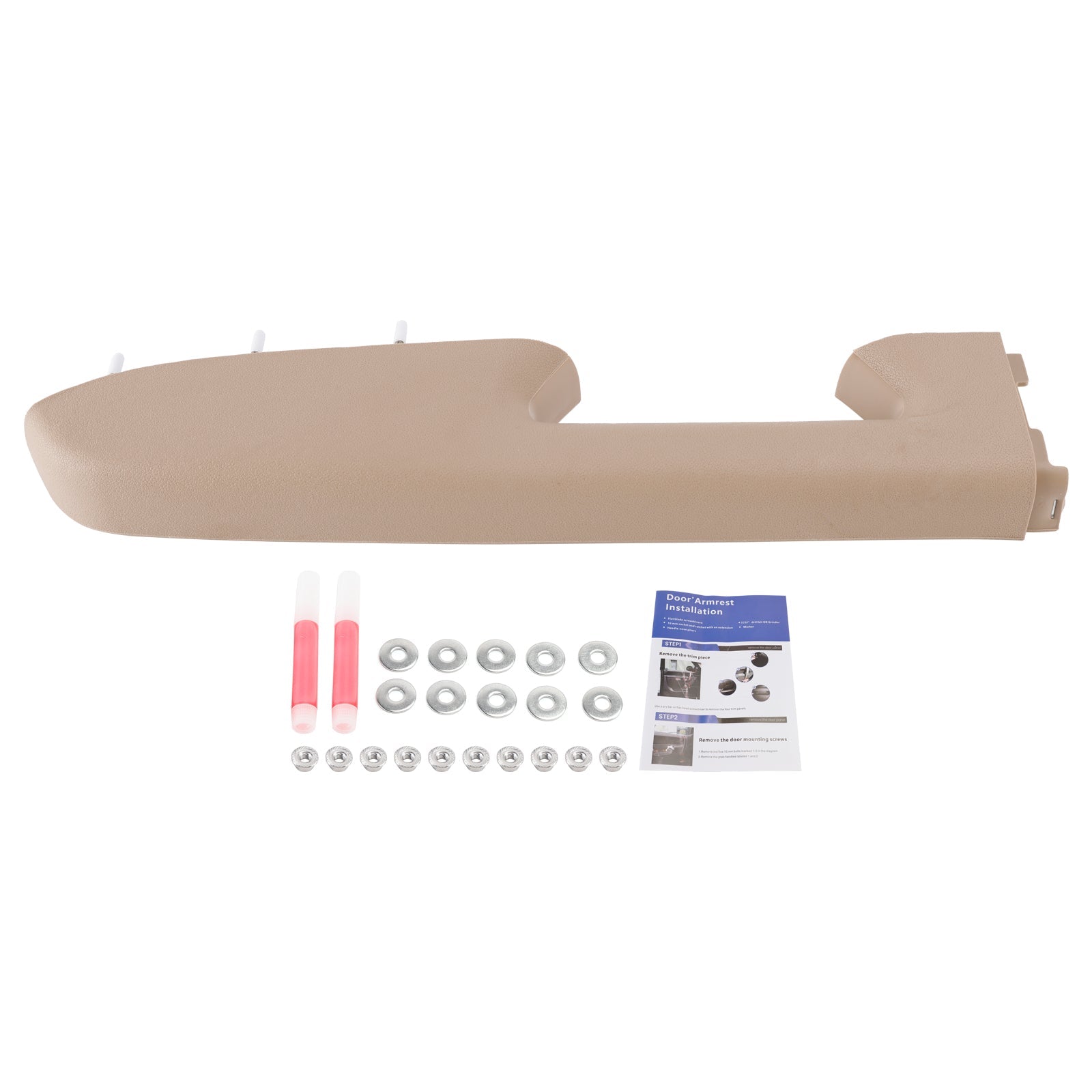 Kit de réparation d'accoudoir avant gauche compatible avec Chevy Silverado 1500 2500HD 3500HD 10-2014