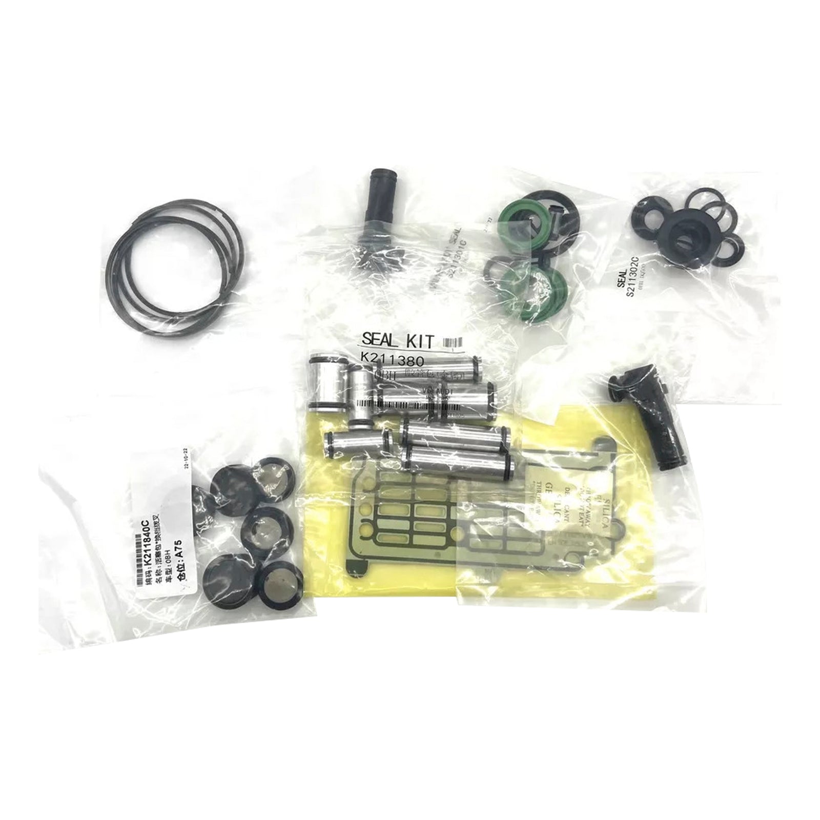 Kit de joints de révision de transmission, pistons et joints DQ500 0BH 0BT pour Audi R8 4.2L 5.2L 2010-2015