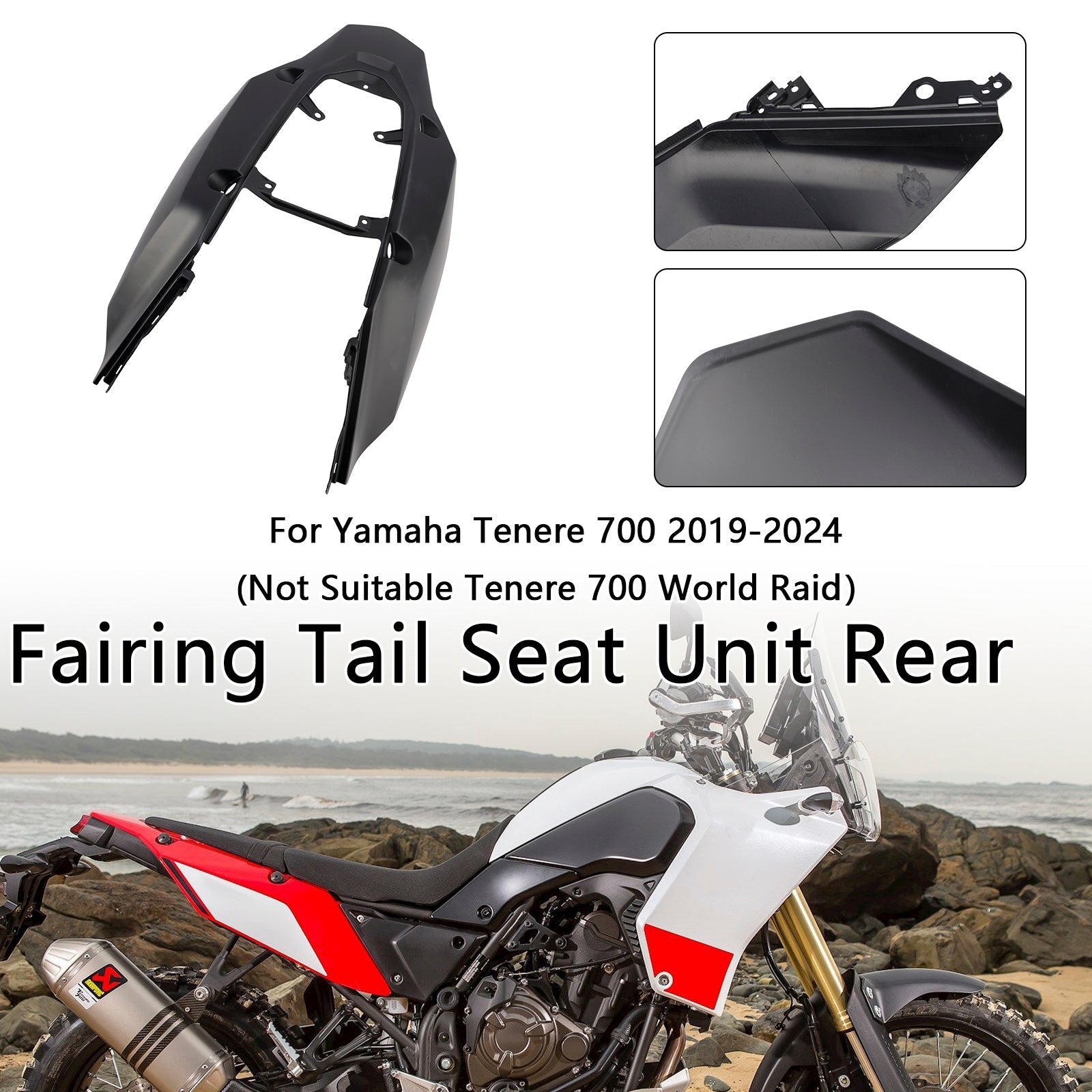 Fiera posteriore del sedile per Yamaha Tenere 700 2019-2024