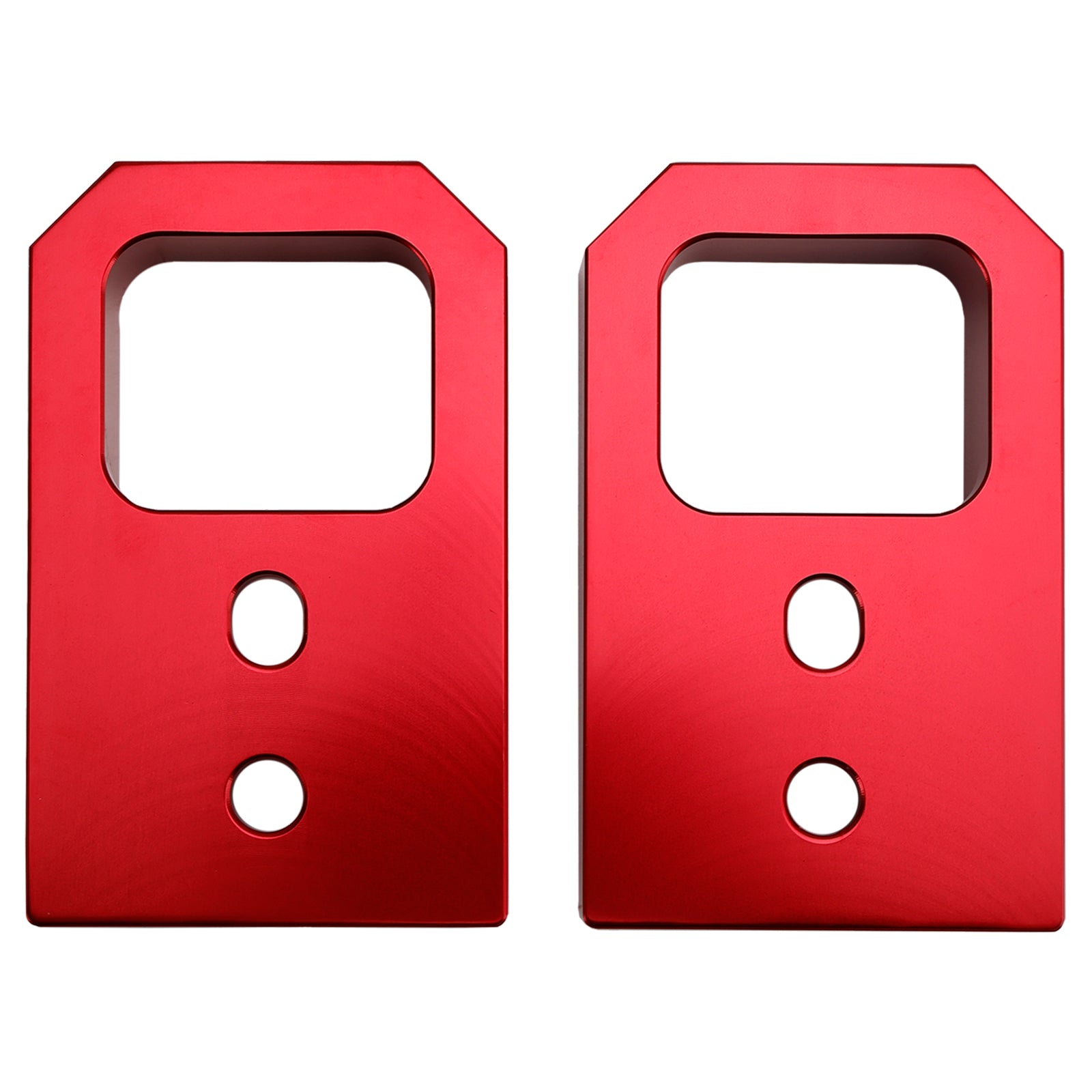 Ganci di traino anteriori per Toyota Tacoma 2024-2026 e 4Runner 2025-2026, rosso, sinistro e destro