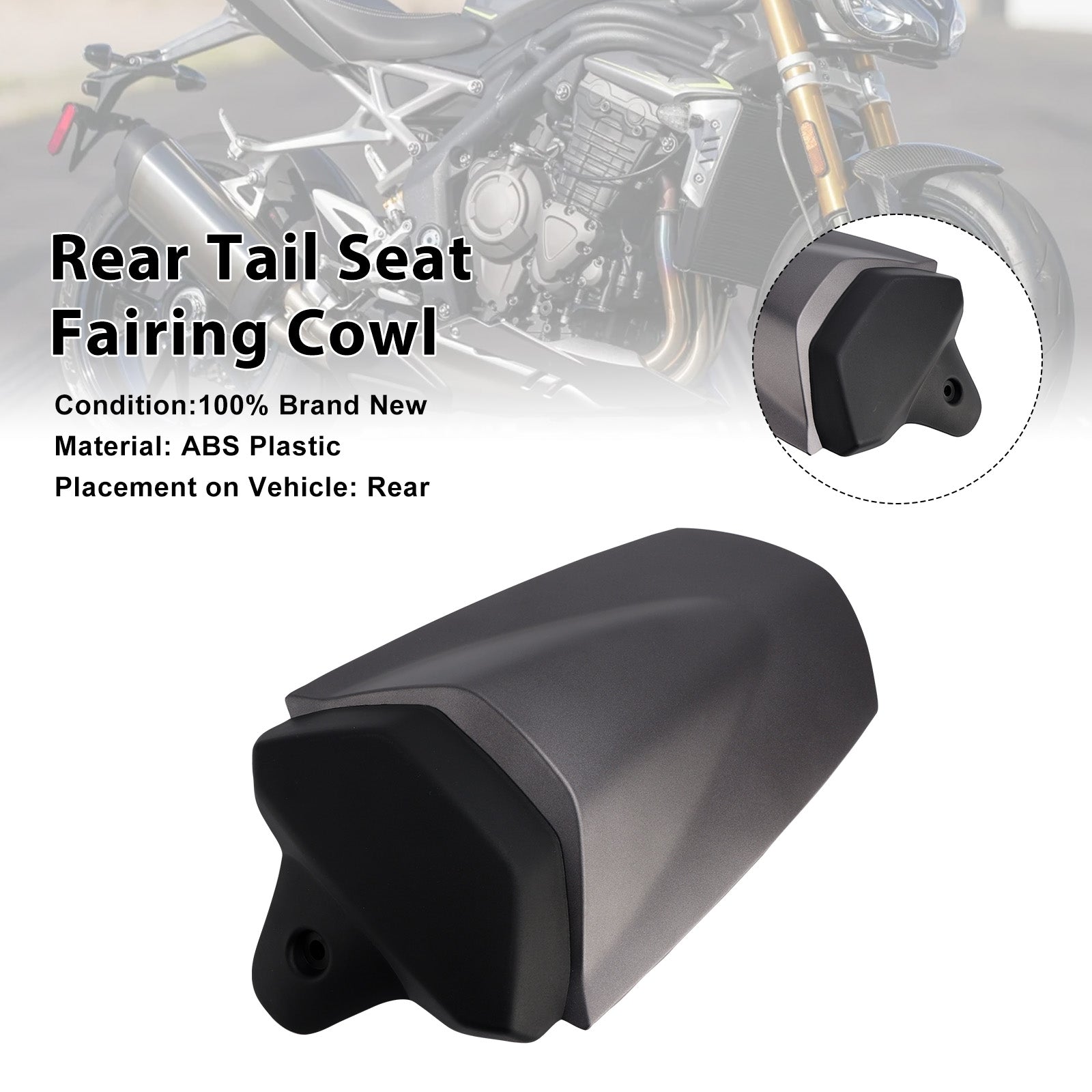 Carénage arrière de selle pour Speed Triple 1200 RS (2025-2026)