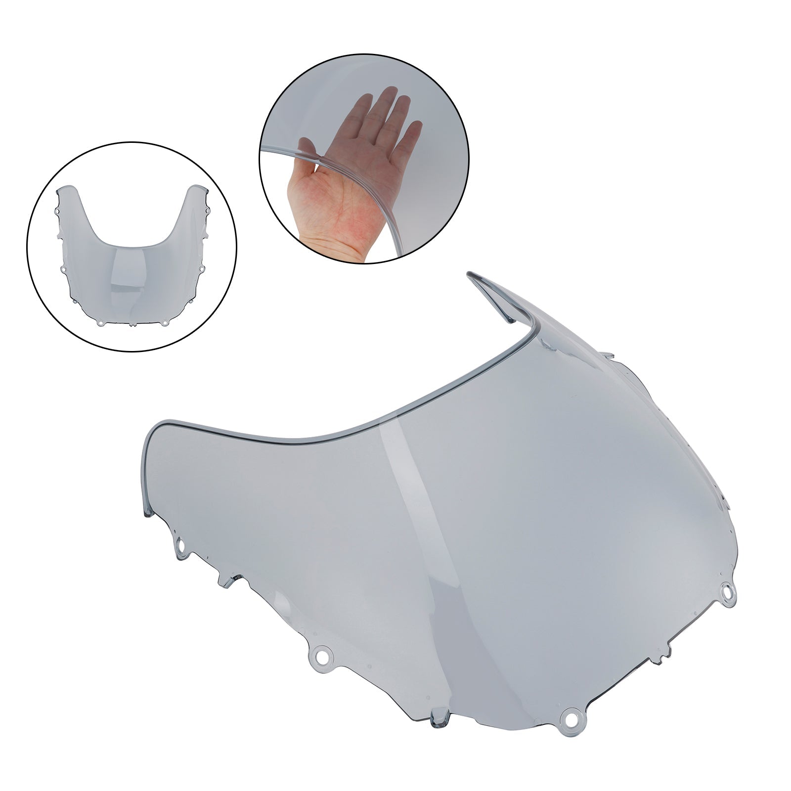 Parabrisas + soporte para Yamaha XSR900 GP 2024-2025