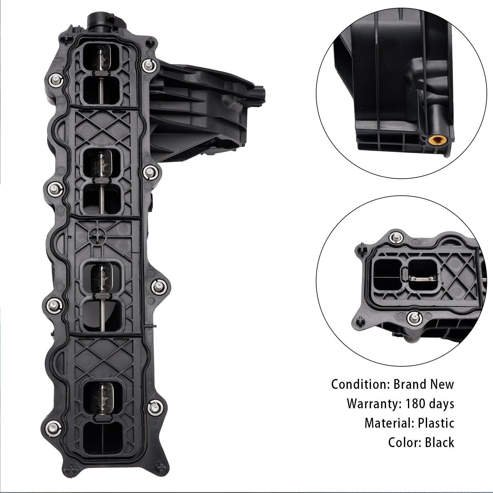 06.2006-2006-On Mercedes Sprinter 3-T Van W906Collecteur d'admission d'air A6510904937