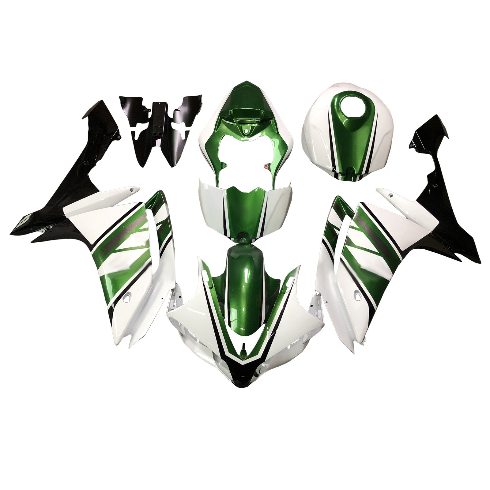 Kit carenatura iniettata in plastica ABS per Yamaha YZFR1 YZF-R1 2007-2008