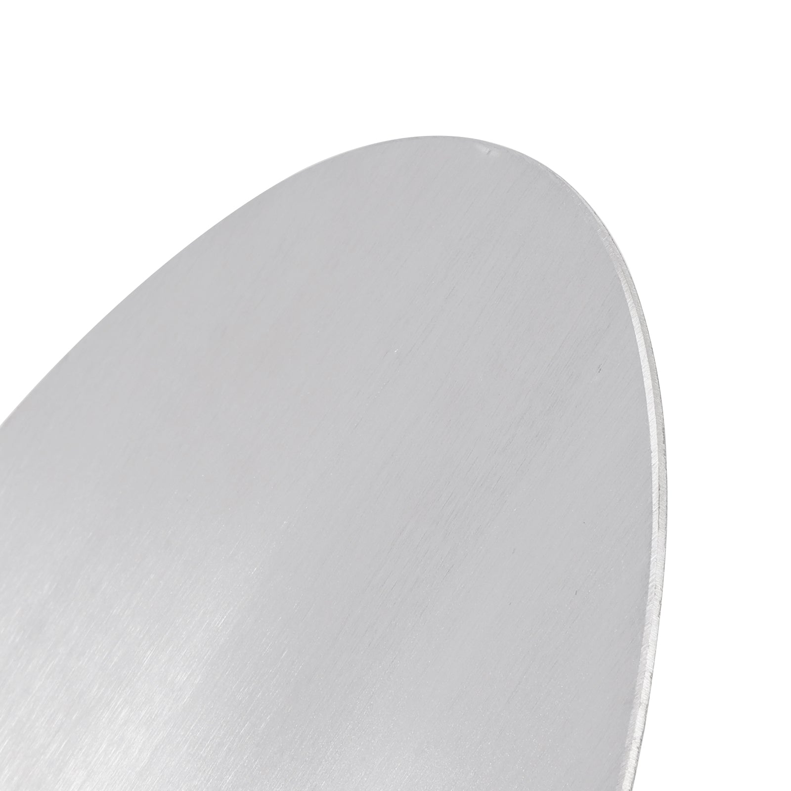 Oval Virgin Ovalna registrska tabla v aluminijasti zlitini, da se sestavite, univerzalna prilagoditev za motocikle