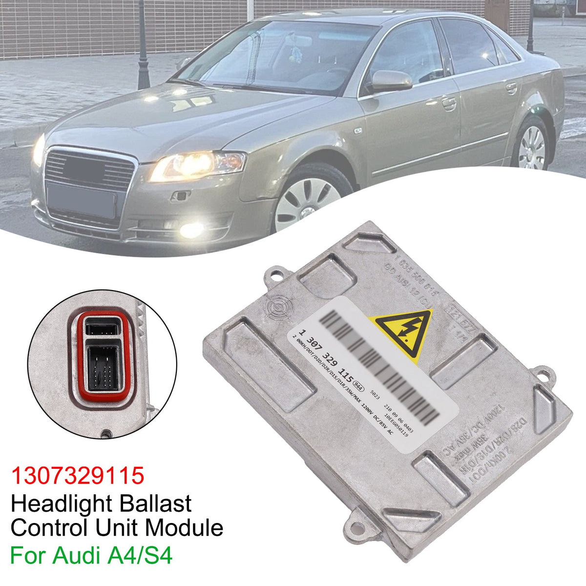 Scheinwerfer-Vorschaltgerät-Steuermodul 1307329115 für Audi A4/S4