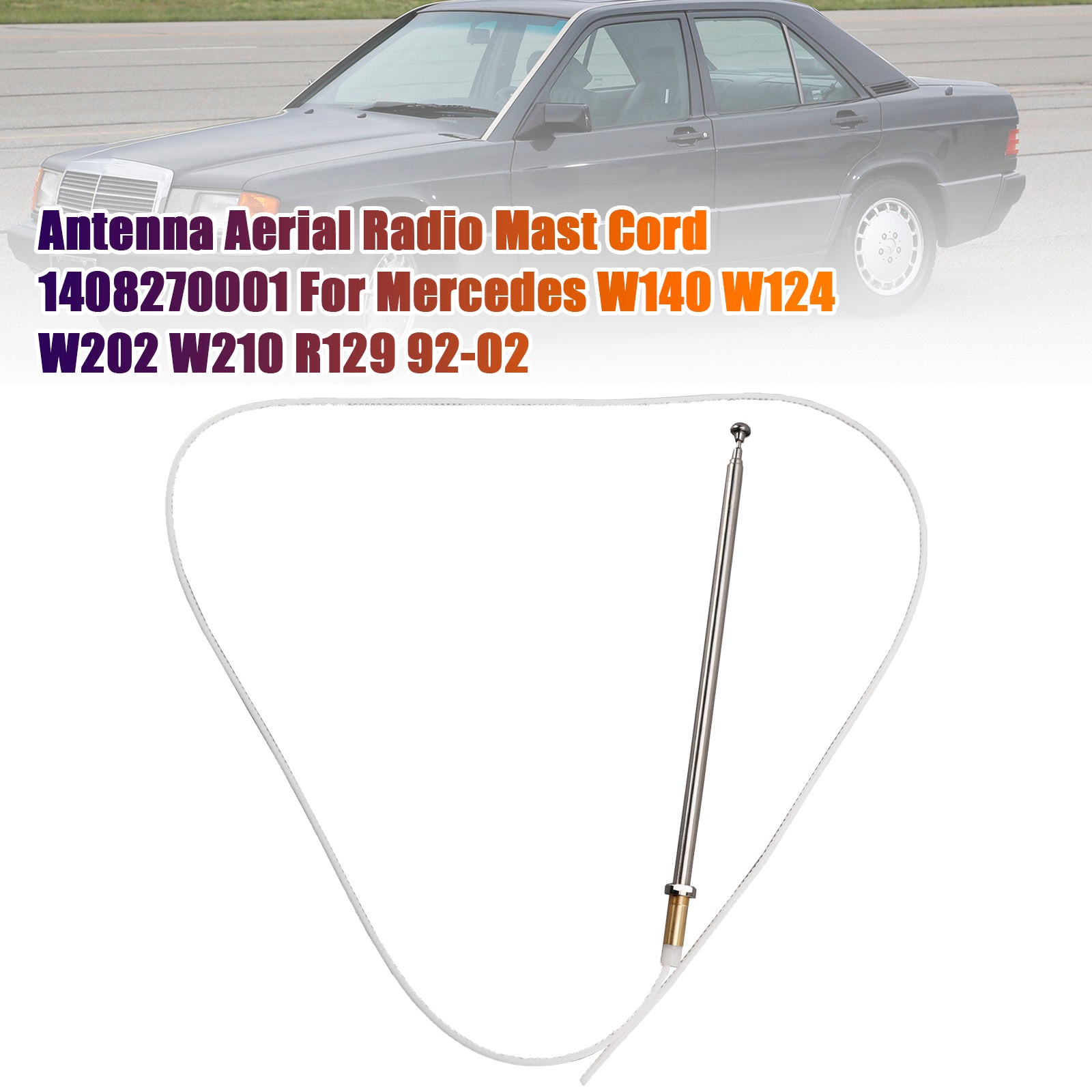 Radioantennin kaapeli 1408270001 Mersuun W140  W124  W202 92-02