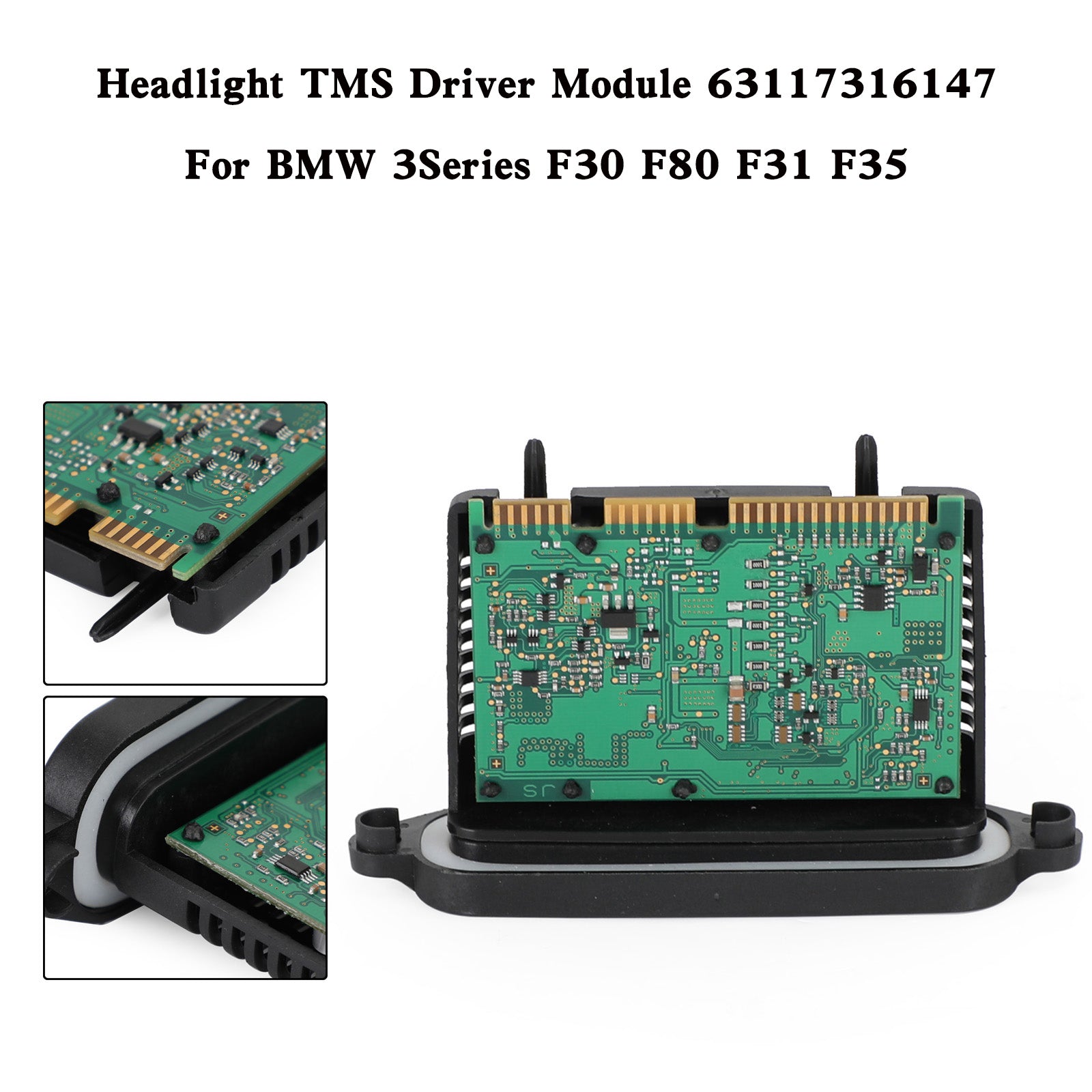 TMS Faro Modulo Driver 63117316147 per BMW F32 F33 F36 F15 F16 F10 F11 F18 Generico