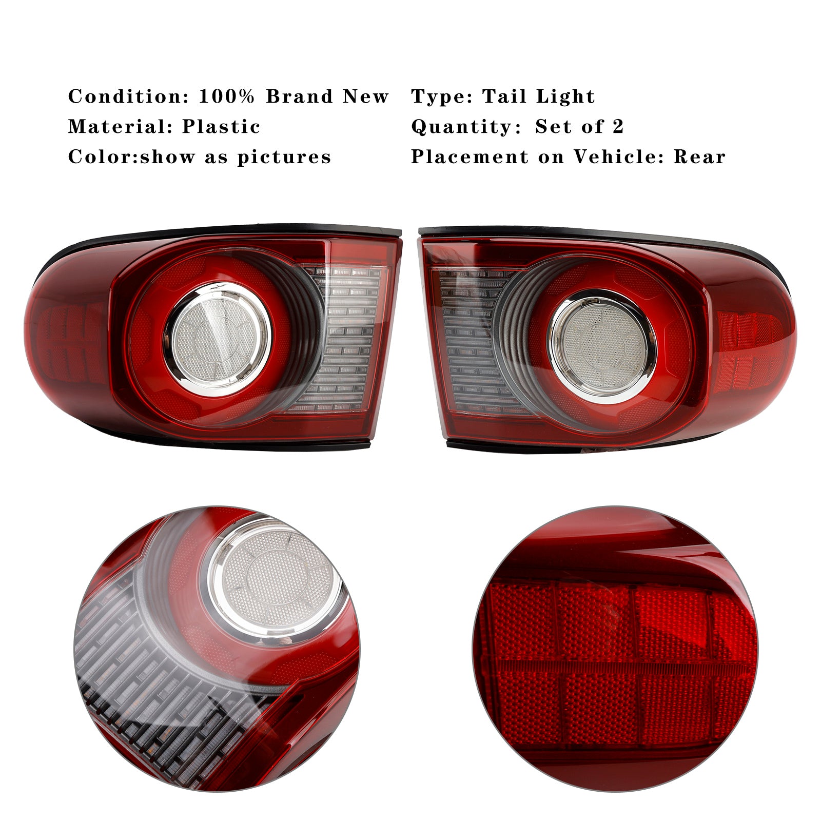 FJ Cruiser TRD Special Edition 2007 Luce posteriore e destra sul LED 8155135341 8156135301 TO2800169