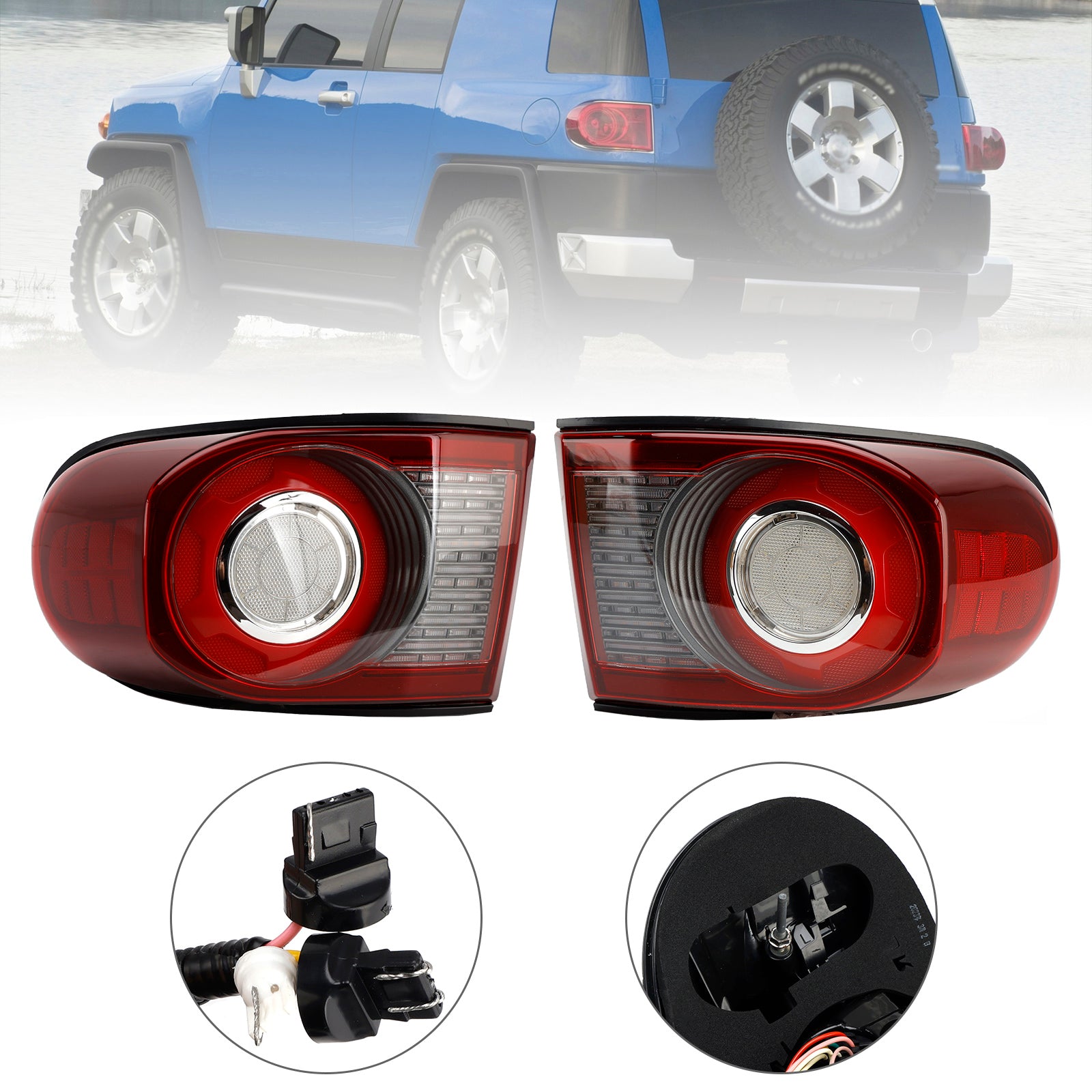 FJ Cruiser TRD Special Edition 2007 Luce posteriore e destra sul LED 8155135341 8156135301 TO2800169