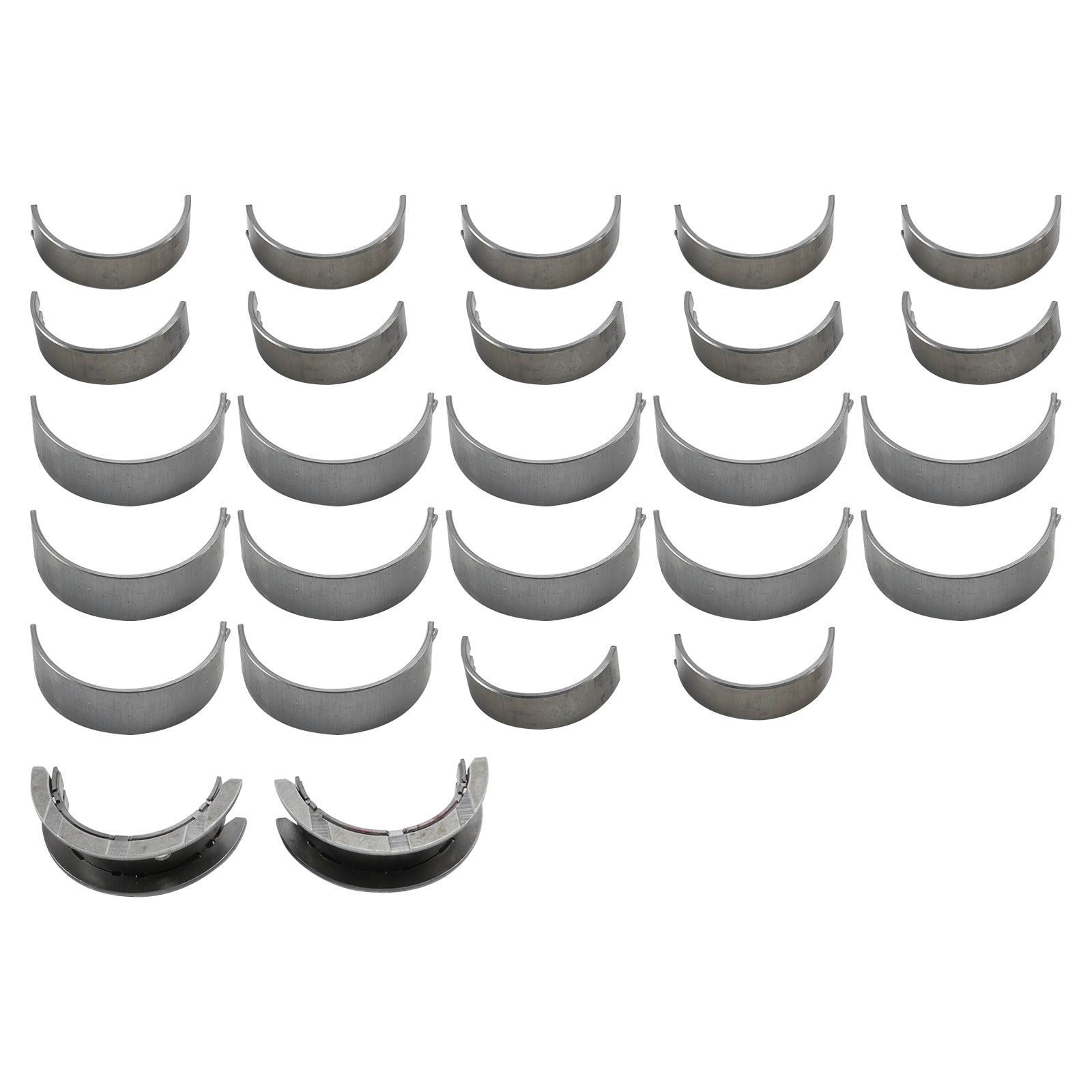 Krukas met hoofdlagers en STD-drijfstang voor BMW 5 GT (F07) (Bouwjaar 03.2010 - 02.2017, 299 - 313, Diesel)