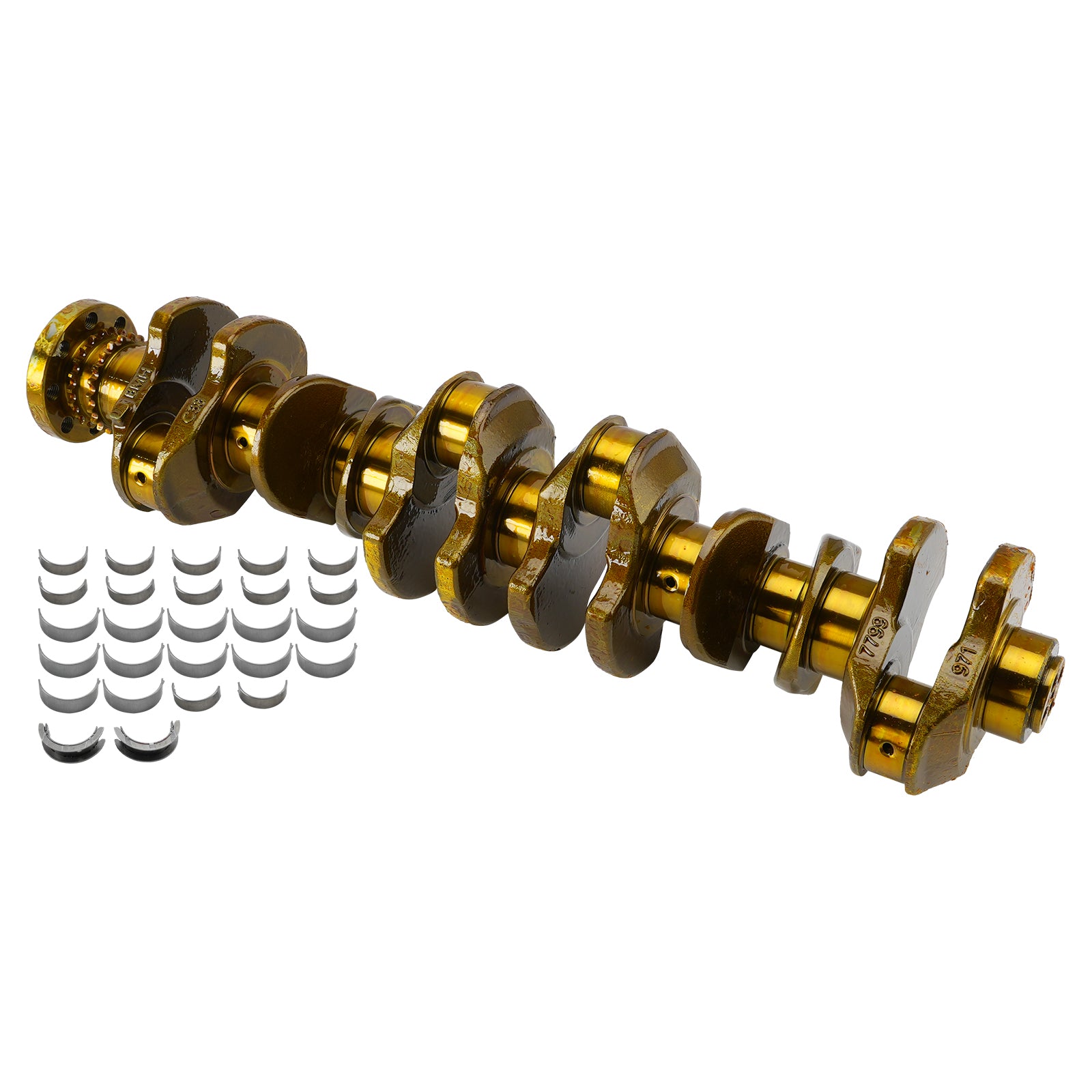 Kurbelwelle mit Hauptlager und STD-Pleuel für BMW 3 4 5er X3 X5 X6 N57D30