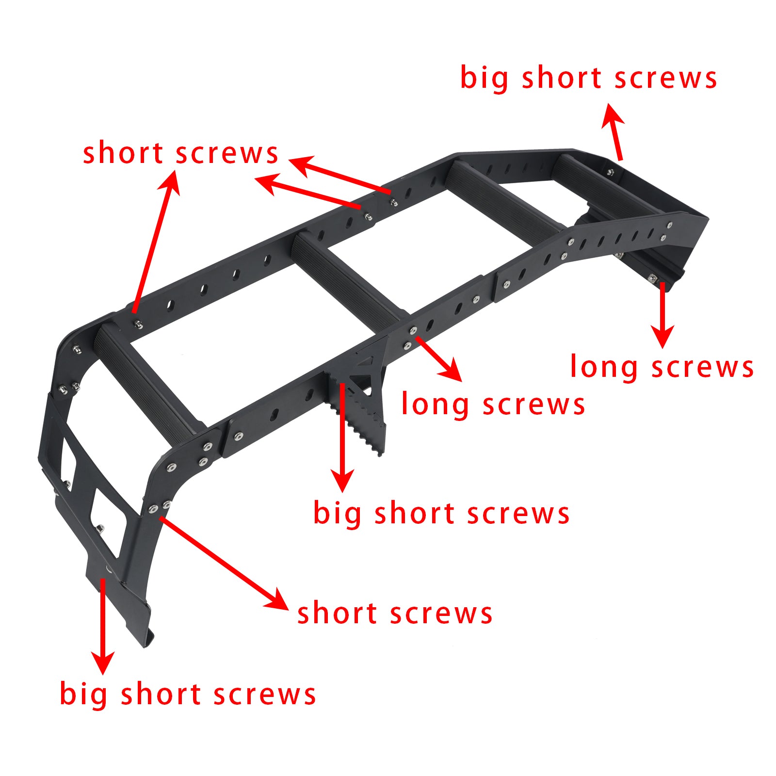 Drabina tylnej klapy dla Toyota 4Runner 2010-2020 5. Generacji 2010-2024