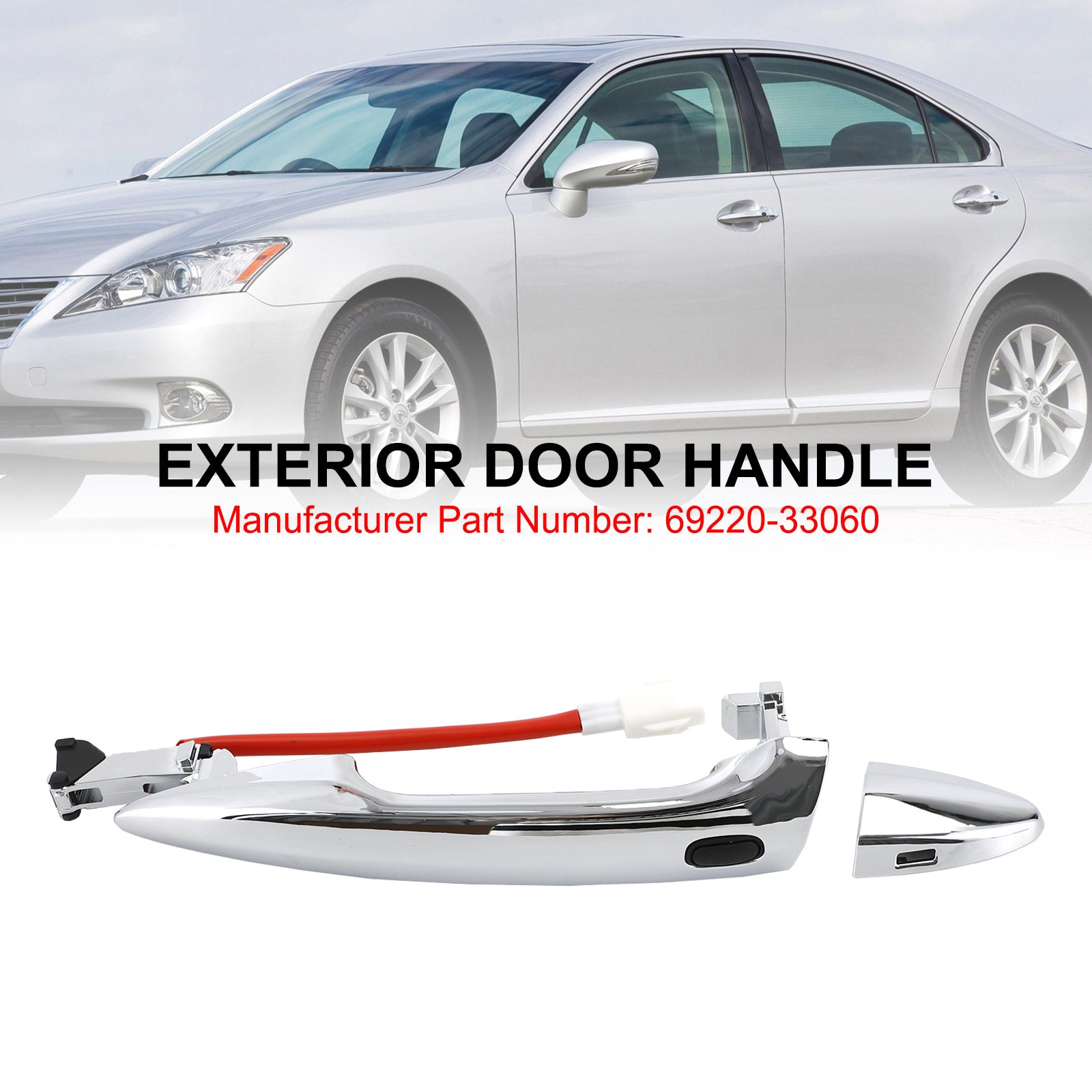 LEXUS ES350 LS460 LS600h Manija de puerta exterior delantera izquierda 69220-33060