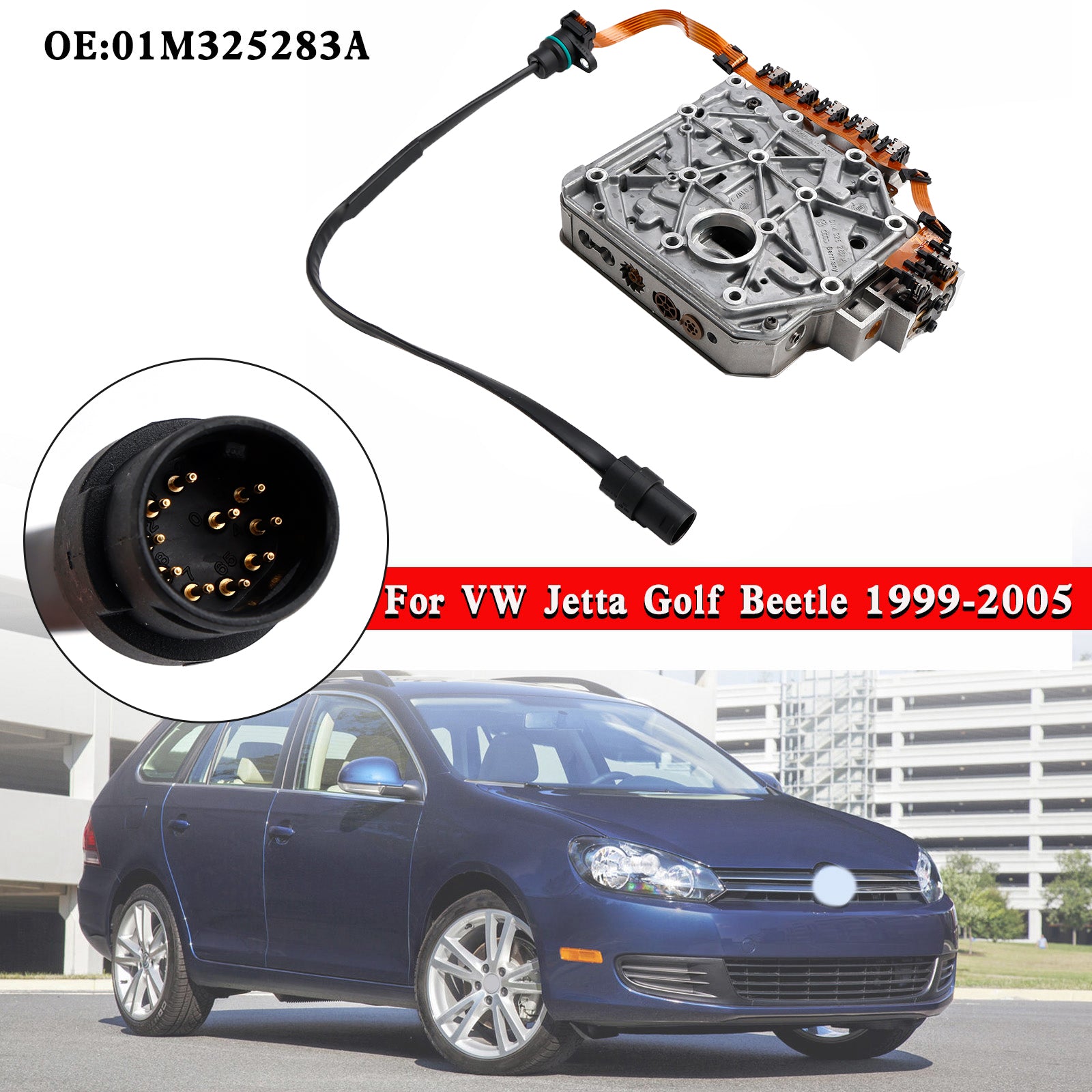 Beetle 1998-2010 1,4l 1,6L 1,8L 1,9L-1998-2005 Okvilo samodejnega menjalnega ventila 01M325283a Generic