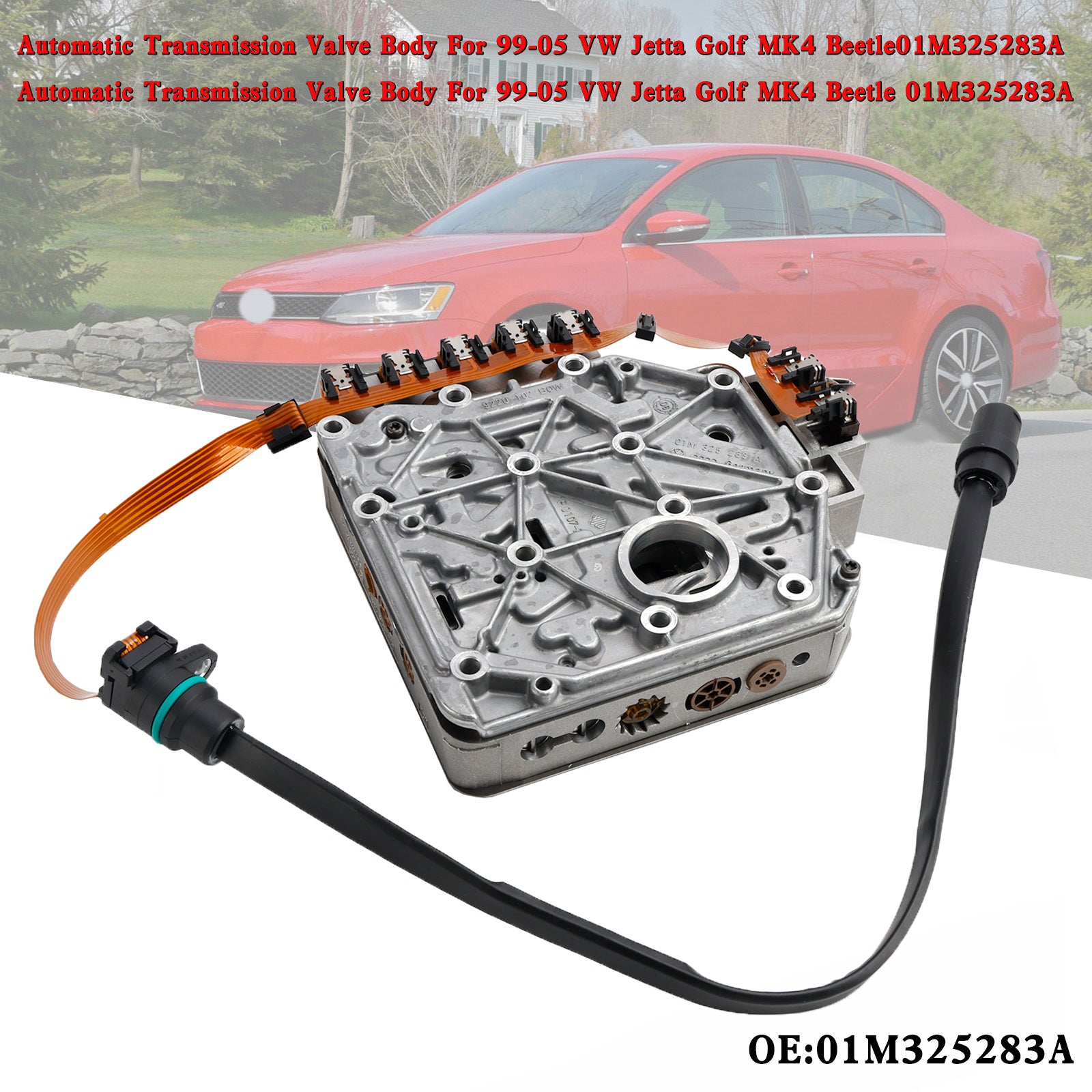 Beetle 1998-2010 1,4l 1,6L 1,8L 1,9L-1998-2005 Okvilo samodejnega menjalnega ventila 01M325283a Generic