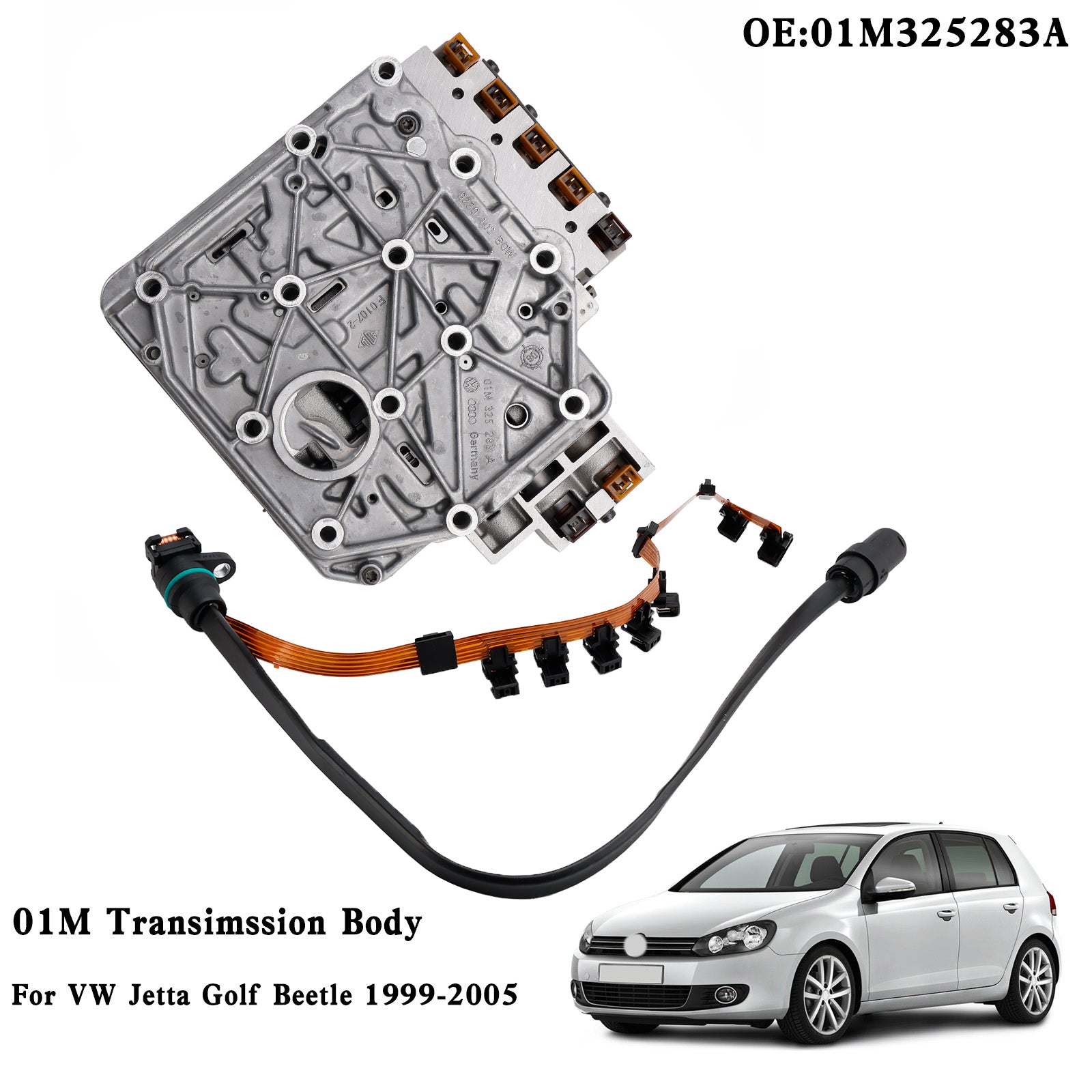Beetle 1998-2010 1,4l 1,6L 1,8L 1,9L-1998-2005 Okvilo samodejnega menjalnega ventila 01M325283a Generic