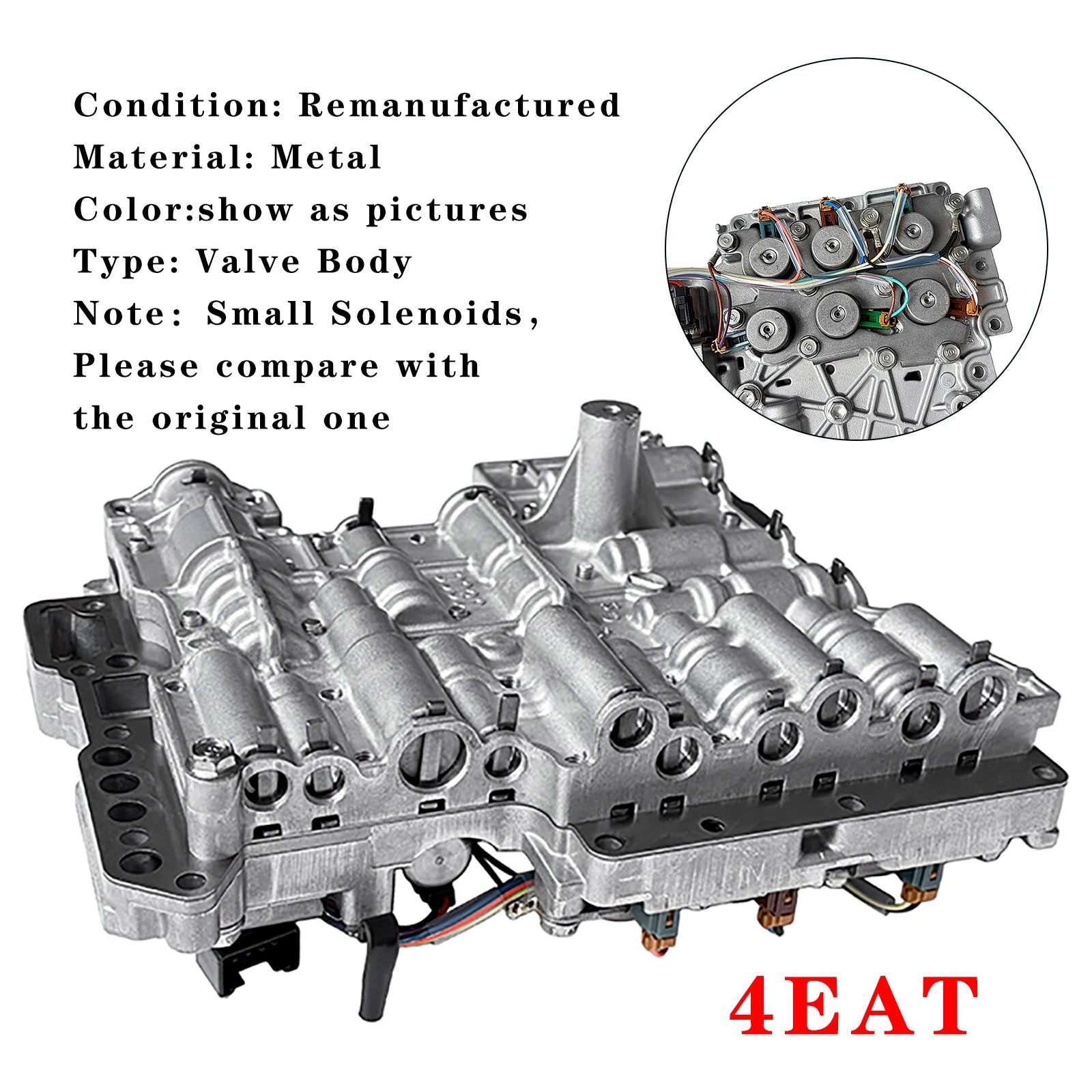 Corps de soupape de transmission Subaru Forester Outback Impreza 4EAT avec solénoïdes