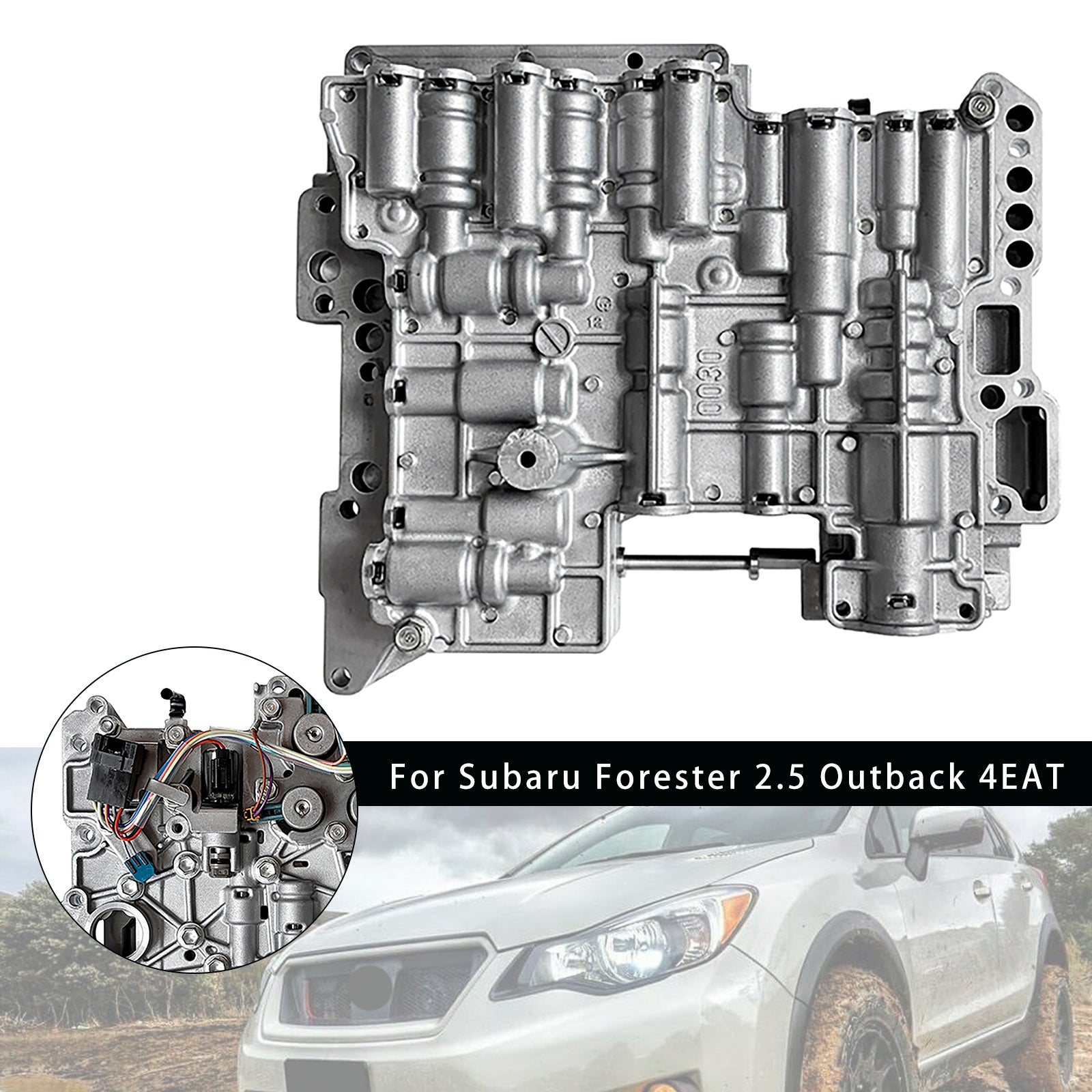 Corps de soupape de transmission Subaru Forester Outback Impreza 4EAT avec solénoïdes