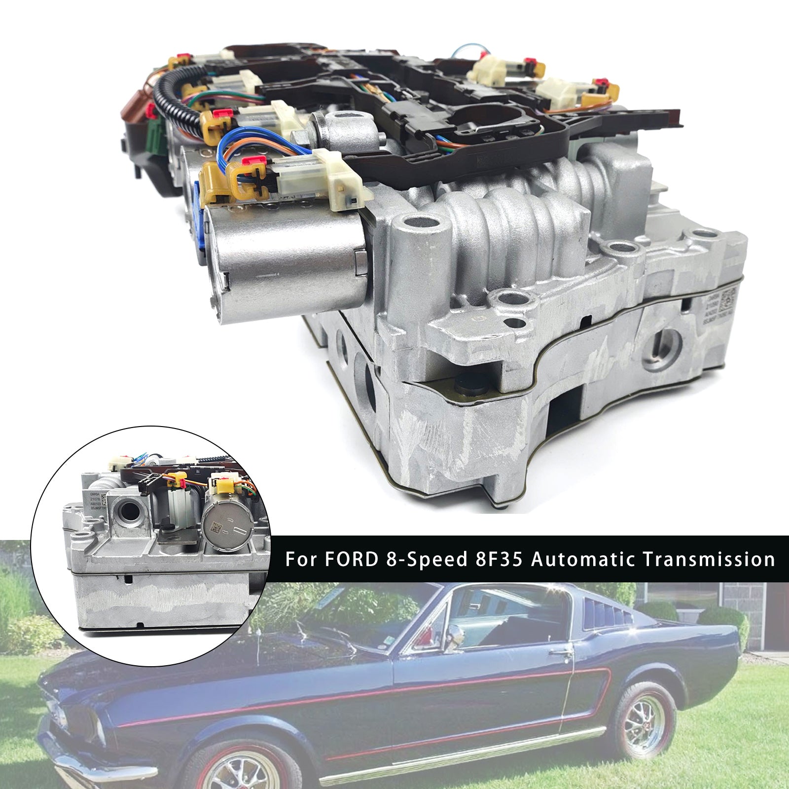 Korpus zaworu 8-biegowej automatycznej skrzyni biegów Ford 8F35