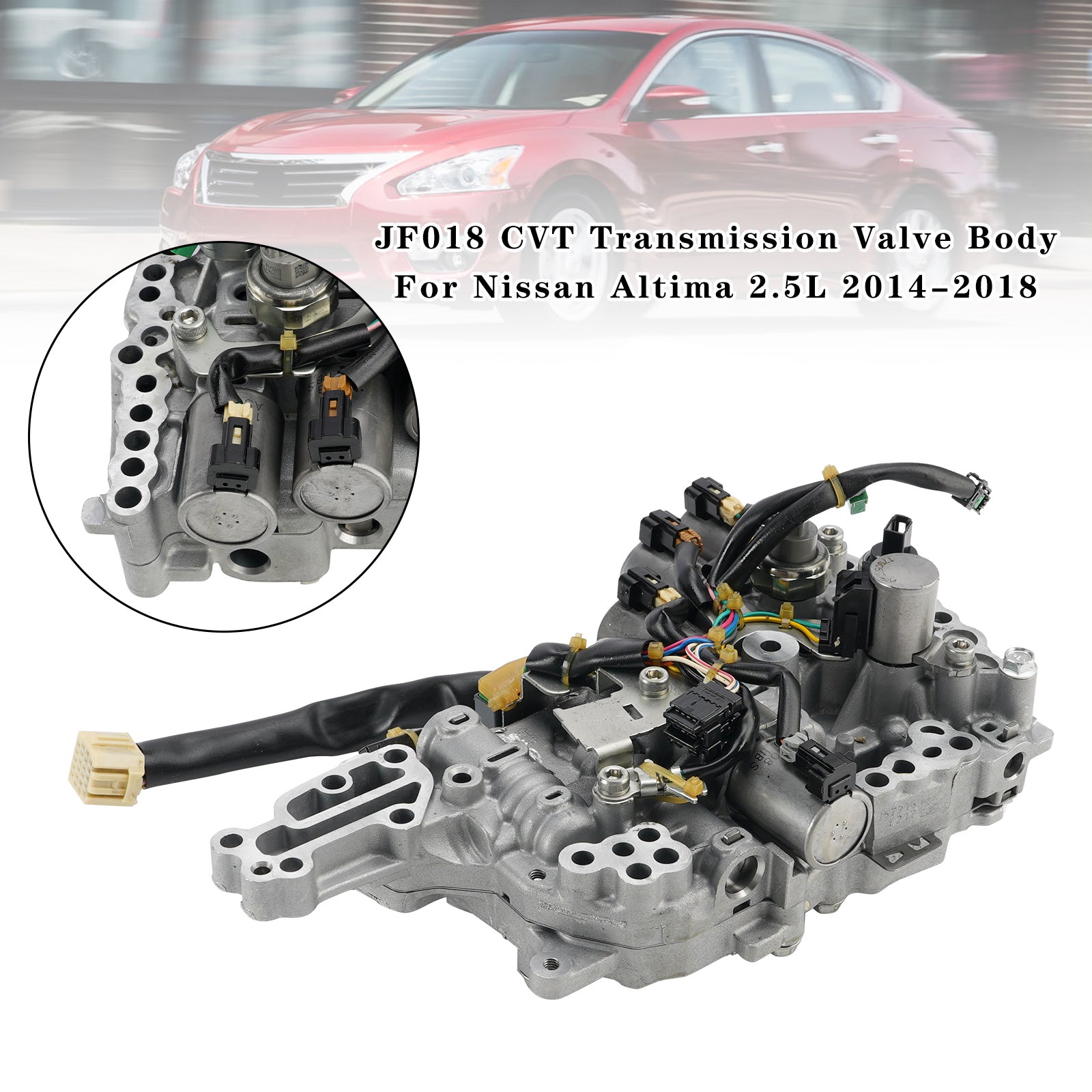 Corps de soupape de transmission CVT JF018 pour Nissan Altima 2WD L4 2.5L 2013-2016