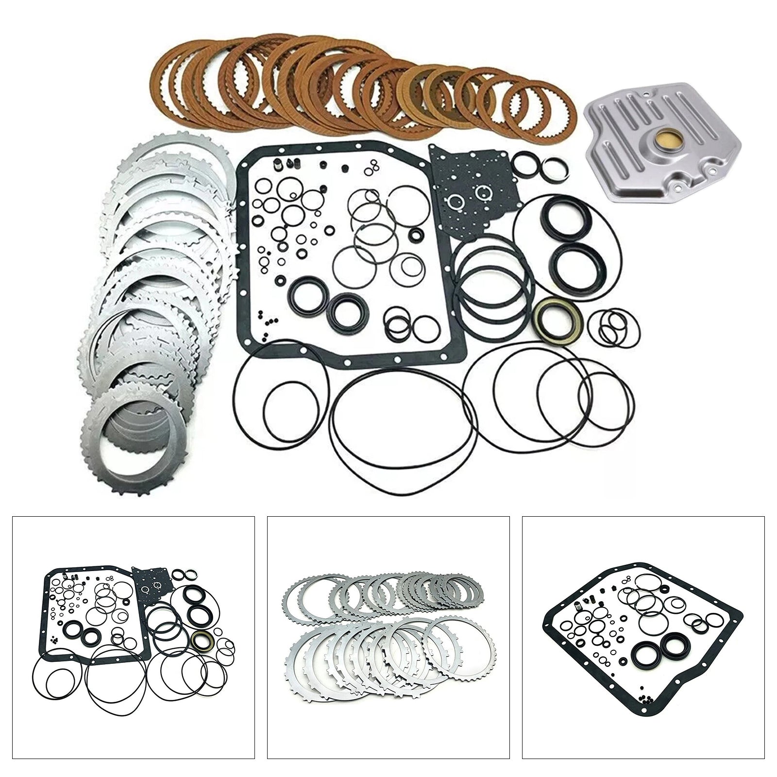Kit de reconstrucción de transmisión automática para Toyota Harrier 2.2L y 2.4L (2000-2012) con discos'Embrague y sellos T13600B U240E U241E