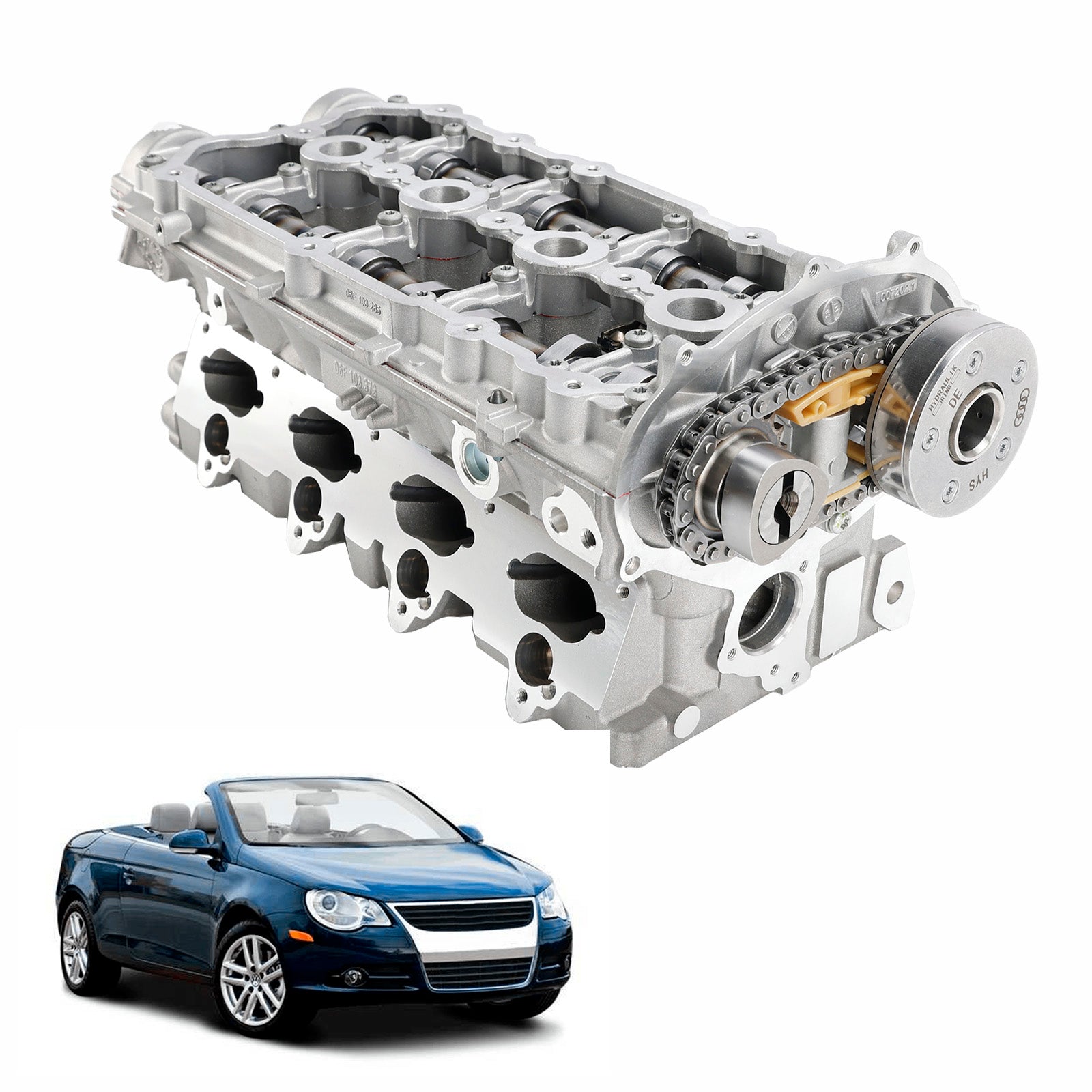 CAUP -assemblage voor Volkswagen Passat (B6) 2.0 TSI Axx BPY BPY BPA 2006-2008 - Referentie 06D103351D