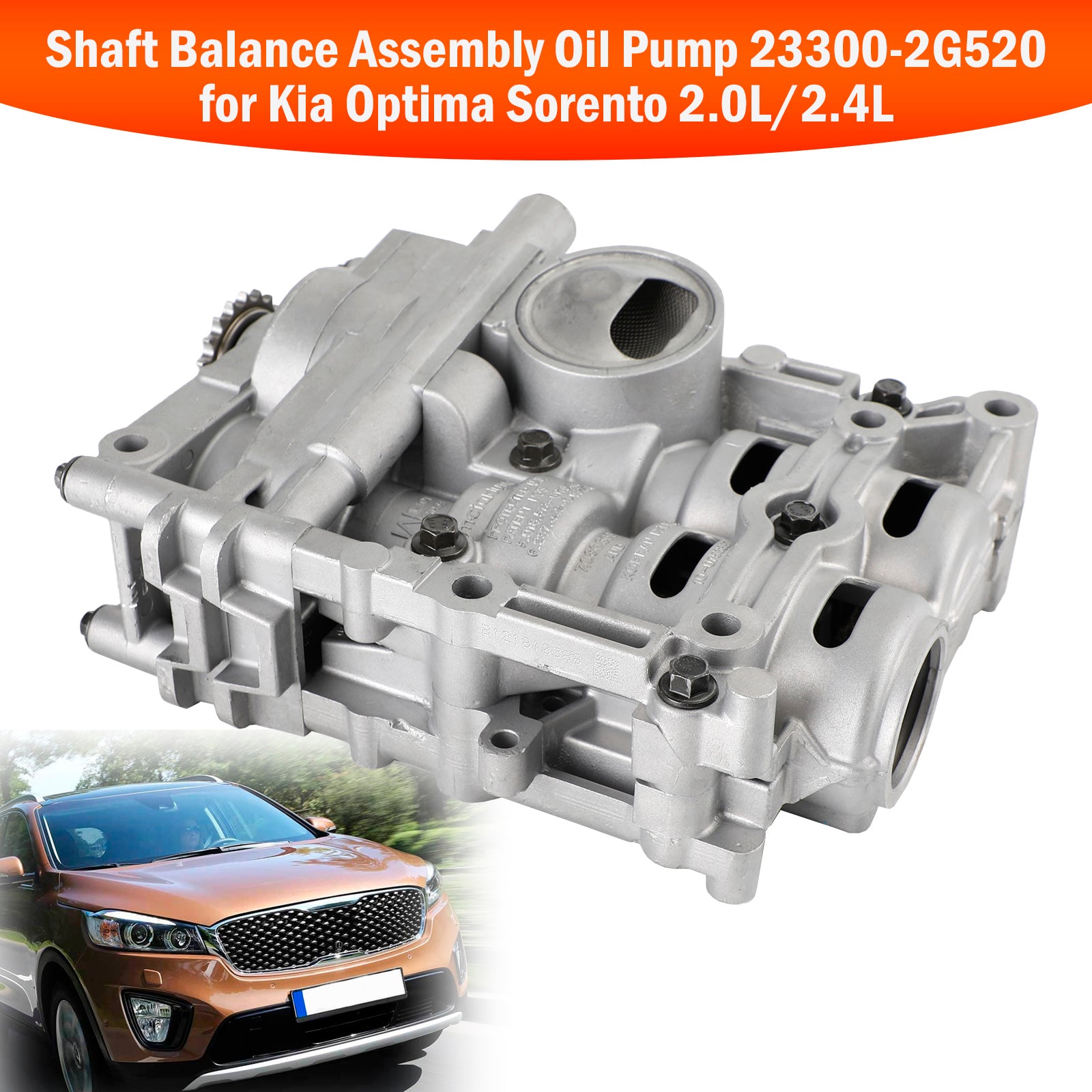 2012-2014 Hyundai Sonata Azera 2.0L/2.4L 'balans' as oliepompsamenstel 23300-2G520