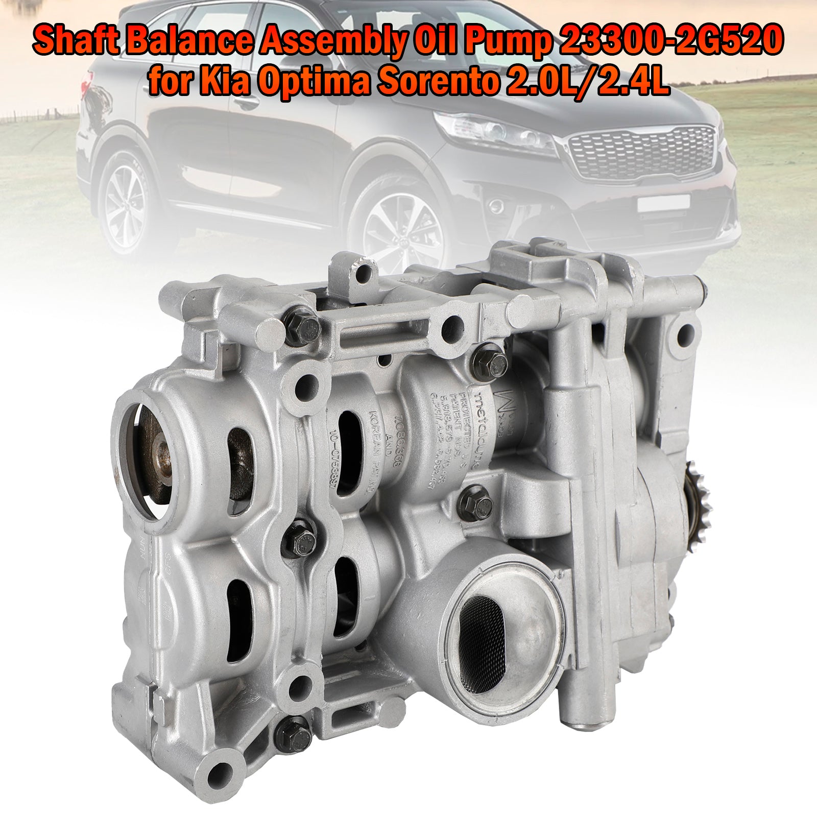 2012-2014 Hyundai Sonata Azera 2.0L/2.4L 'balans' as oliepompsamenstel 23300-2G520