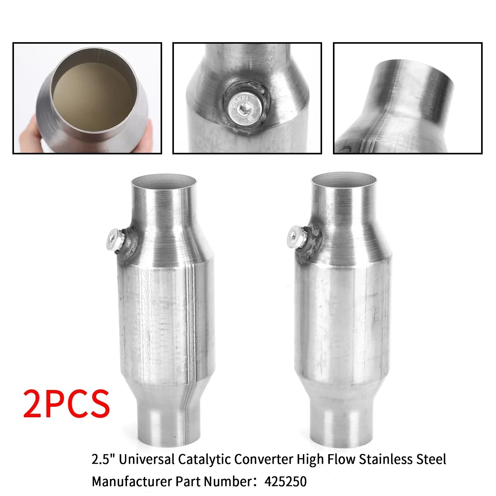 2*2,5 Convertisseur Catalytique D'éChappement 425250