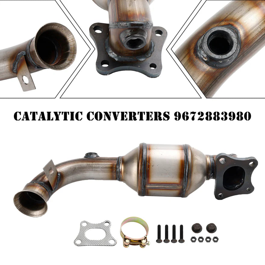Catalyseur pour Peugeot 108, 208, 301, 308 II, 2008 de 50 KW / 68 PS 9822117480